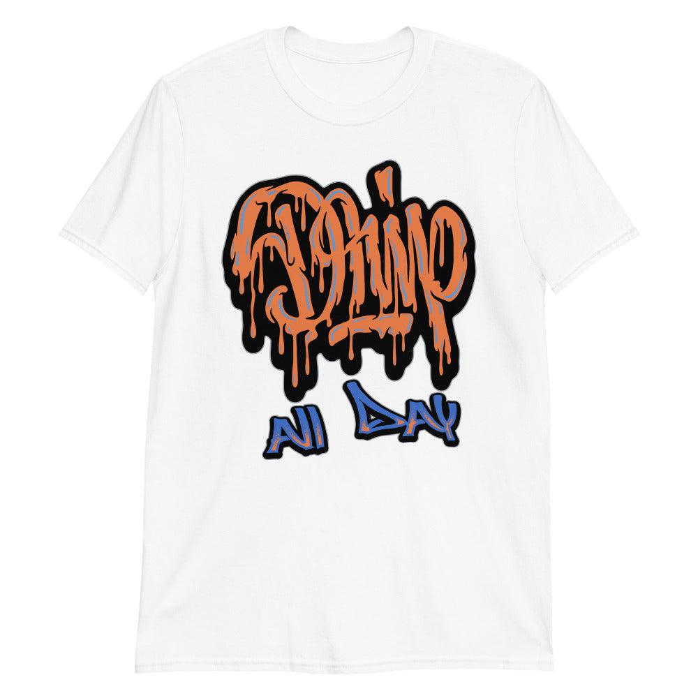 Yeezy Boost 700 Bright Blue Shirt Drip All Day