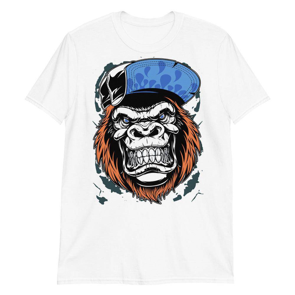 Yeezy Boost 700 Bright Blue Shirt Gorilla Beast