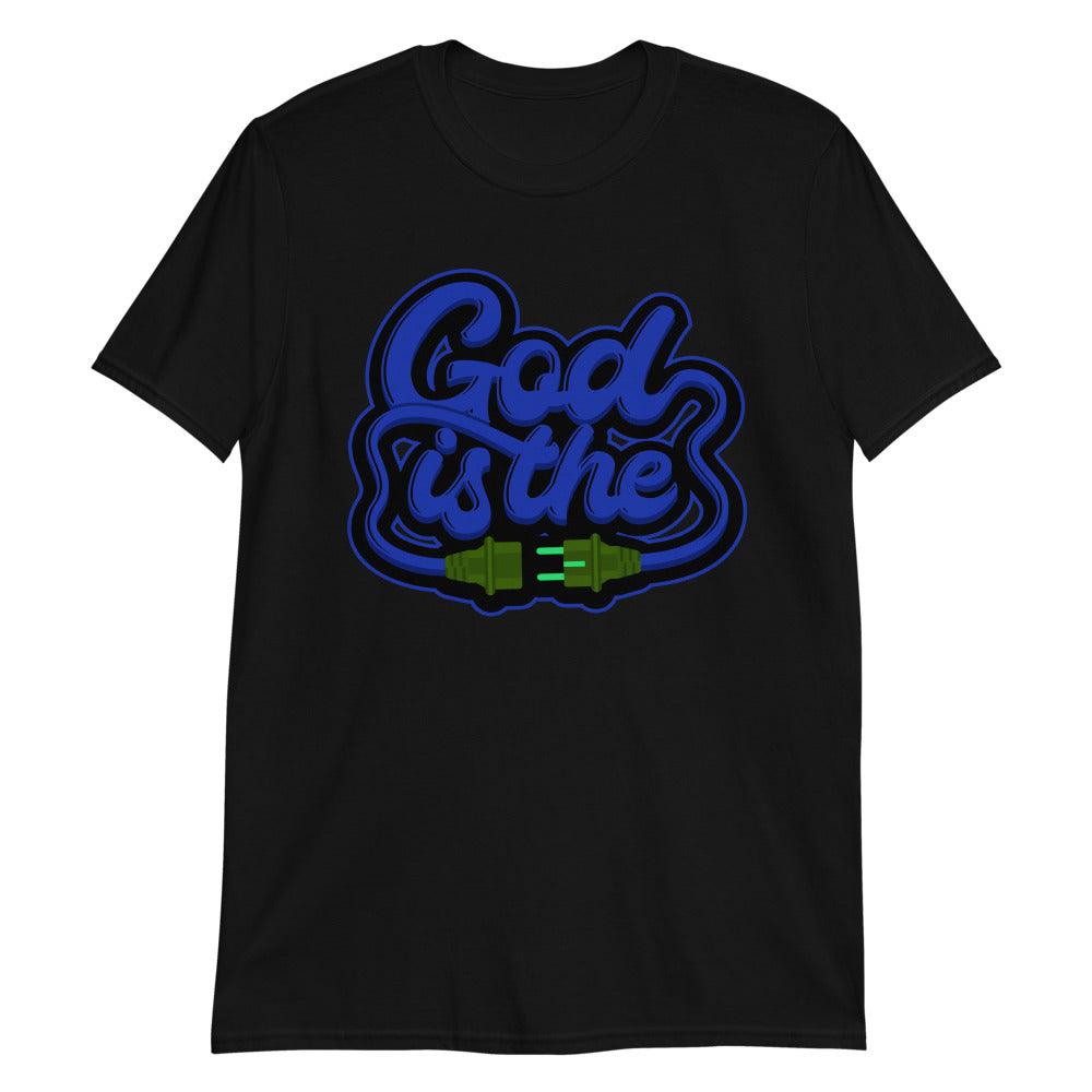 13s Hyper Royal Shirt God Is The Plug