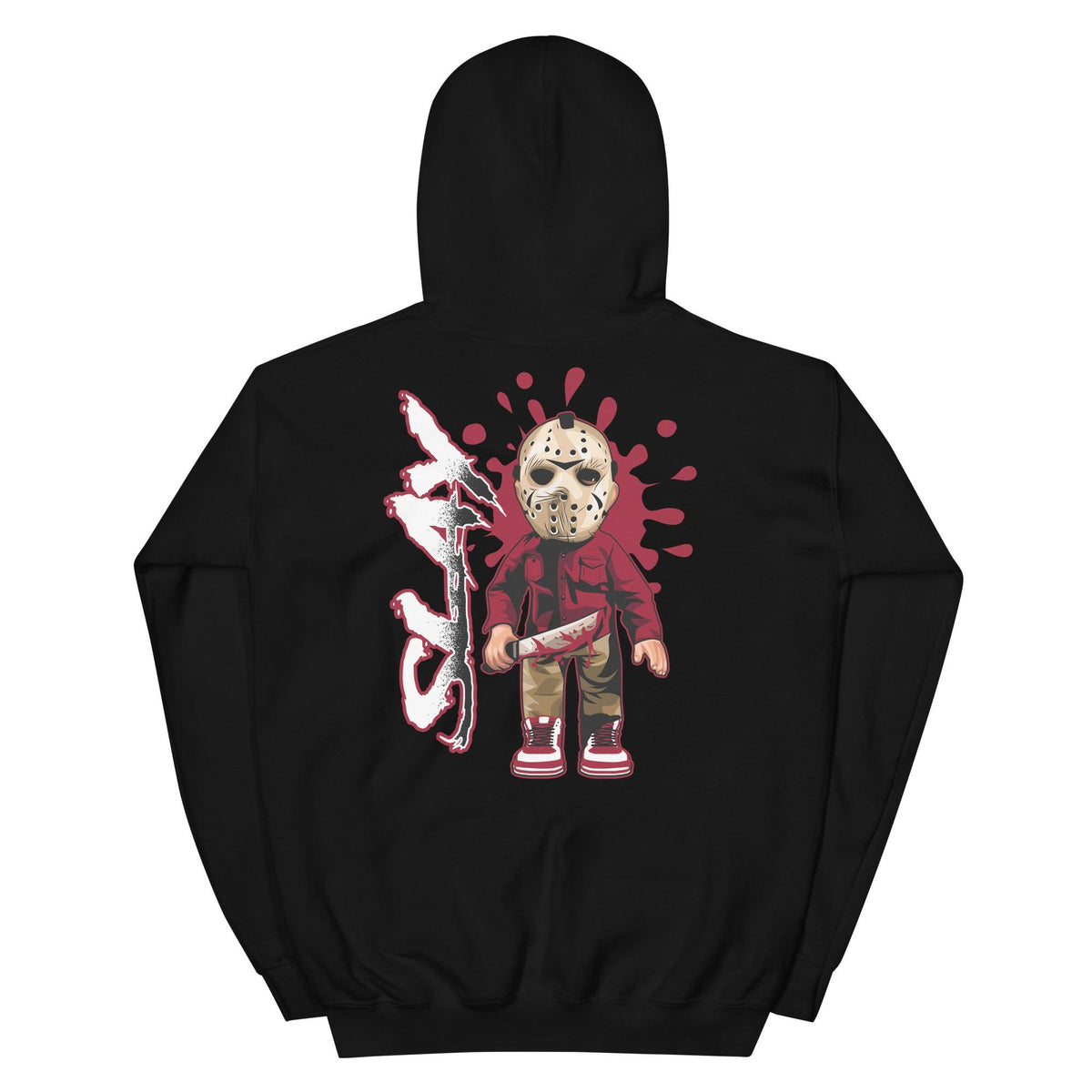 14 Low Red Lipstick Hoodie Slay