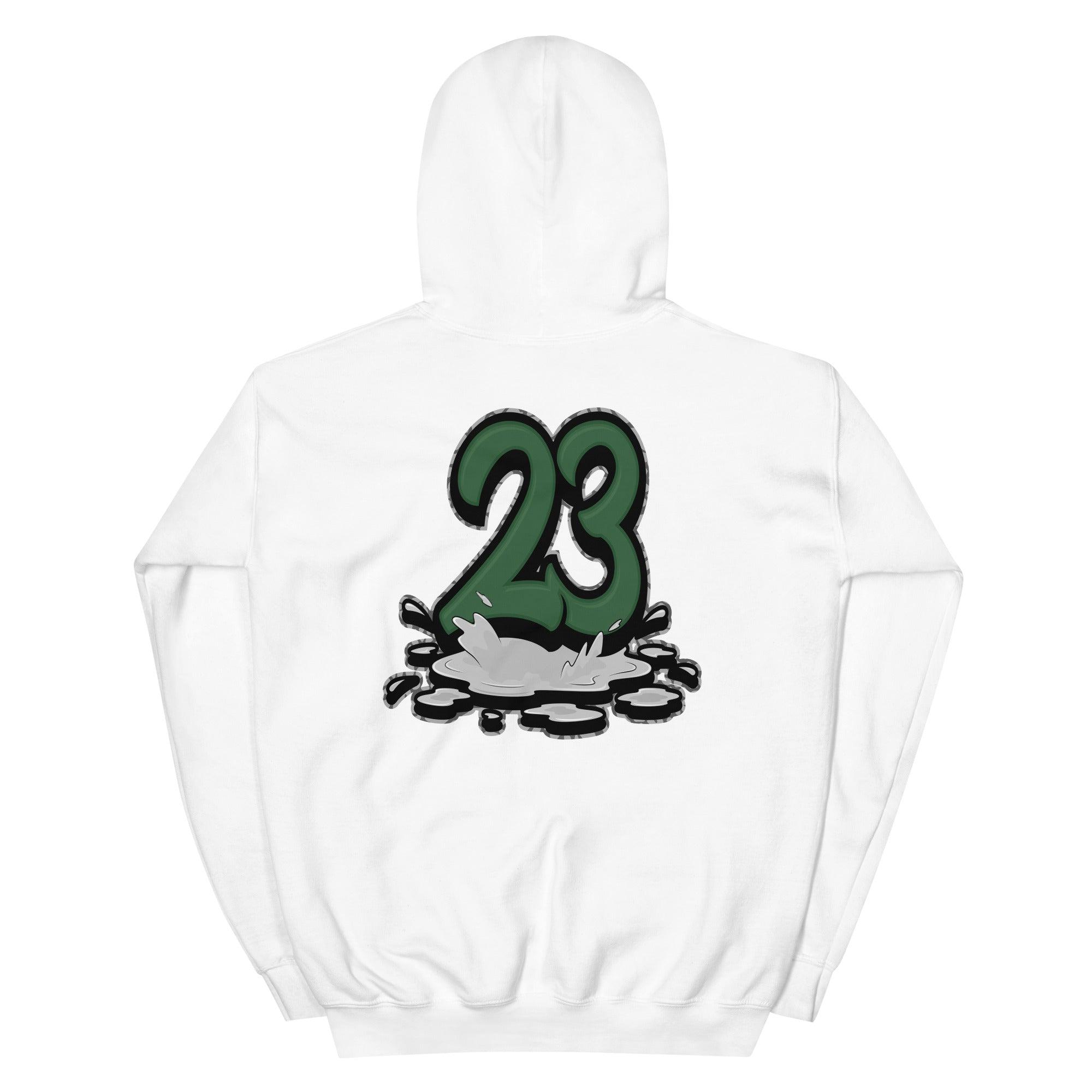 3s PINE GREEN Hoodie Melting 23
