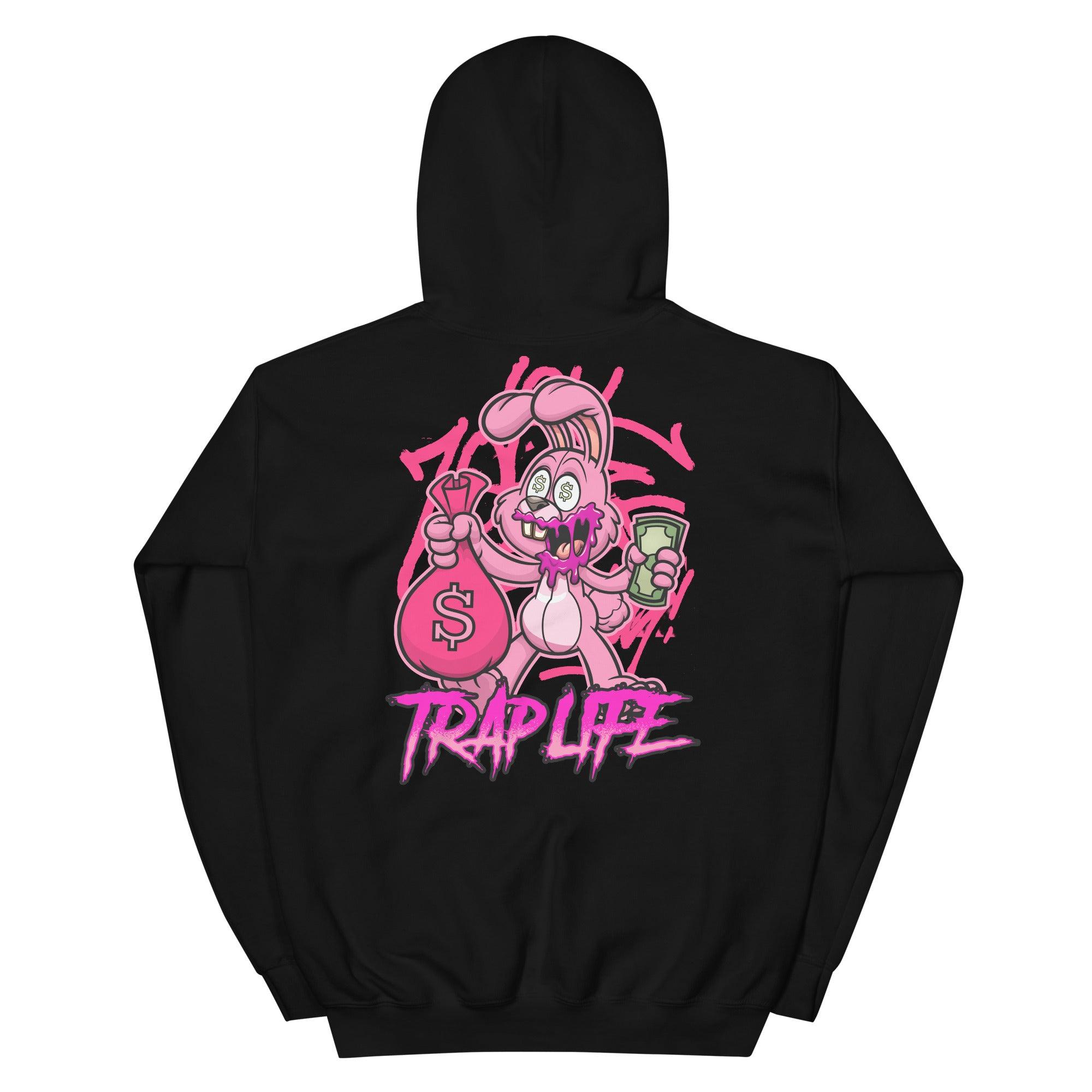 14 Low Shocking Pink Hoodie Trap Rabbit