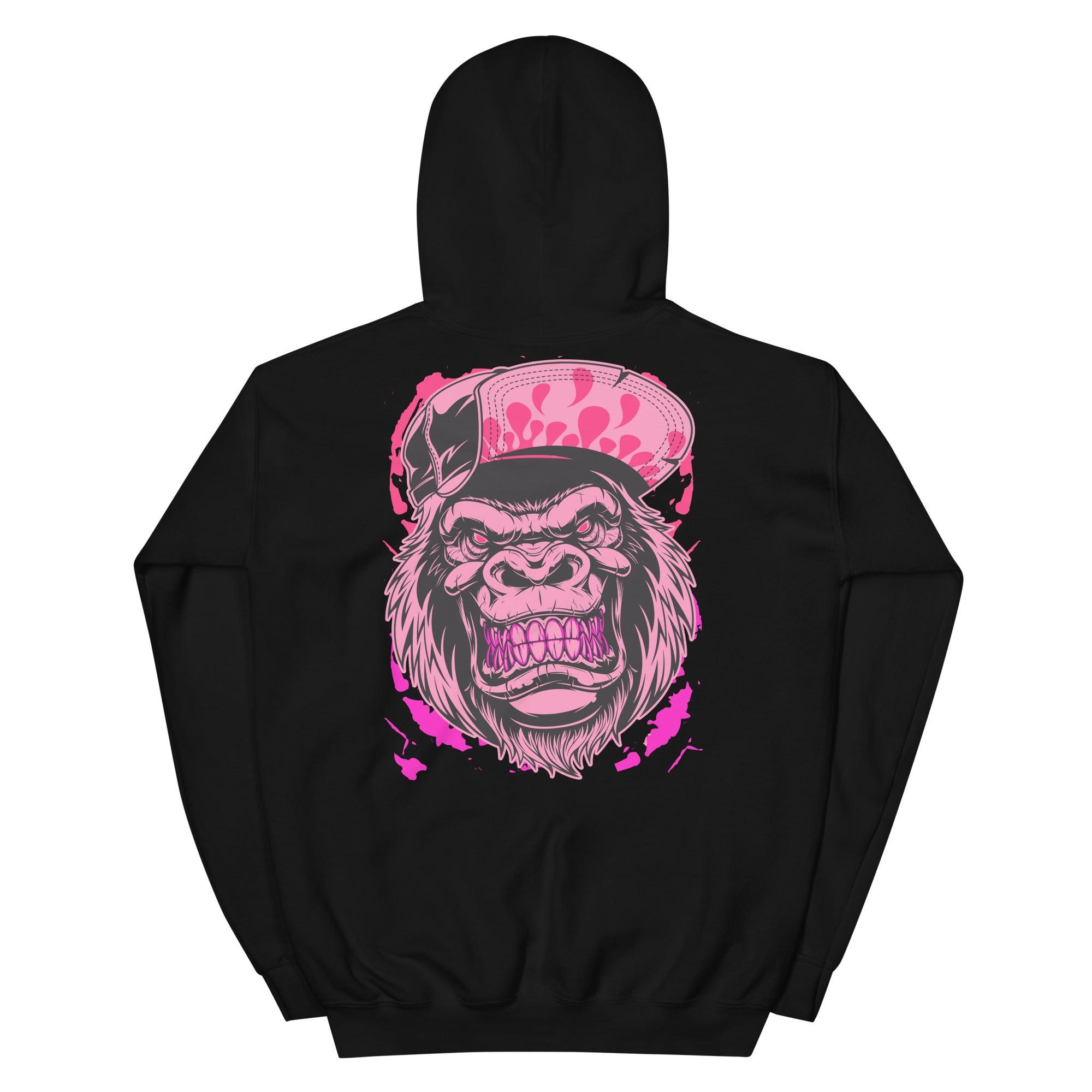 14 Low Shocking Pink Hoodie Gorilla Beast