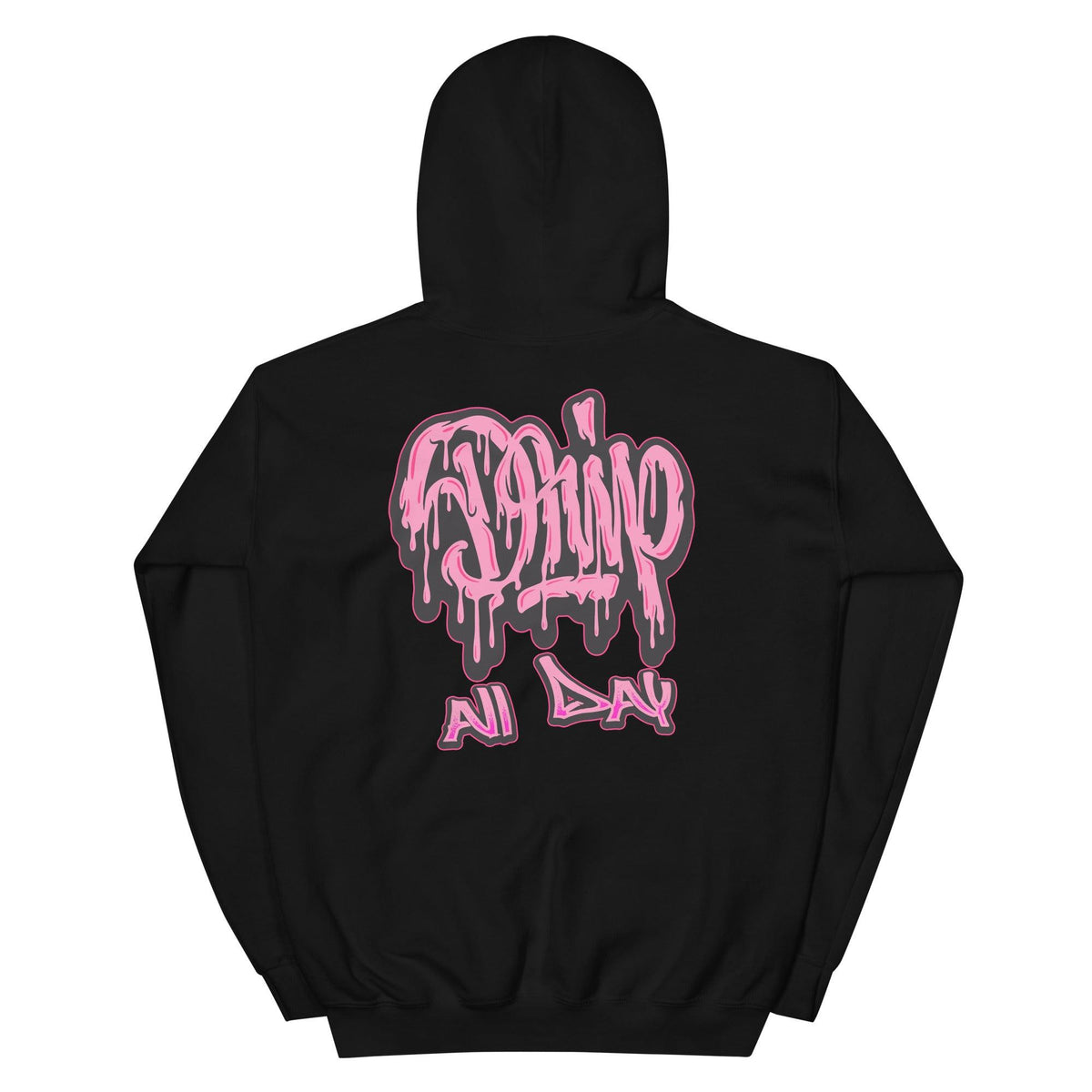 14s Low Shocking Pink Hoodie Drip All Day