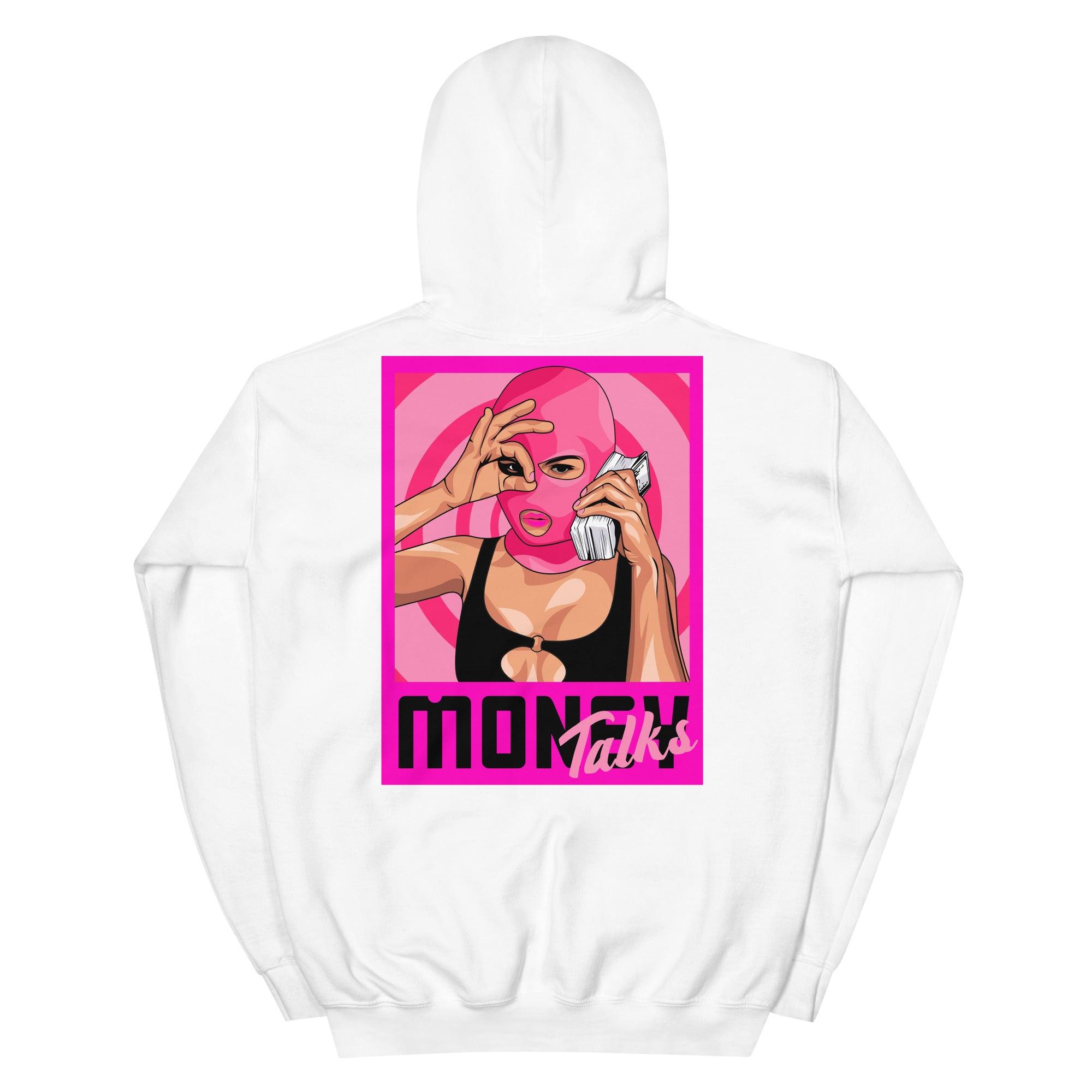 14s Low Shocking Pink Hoodie Money Talks