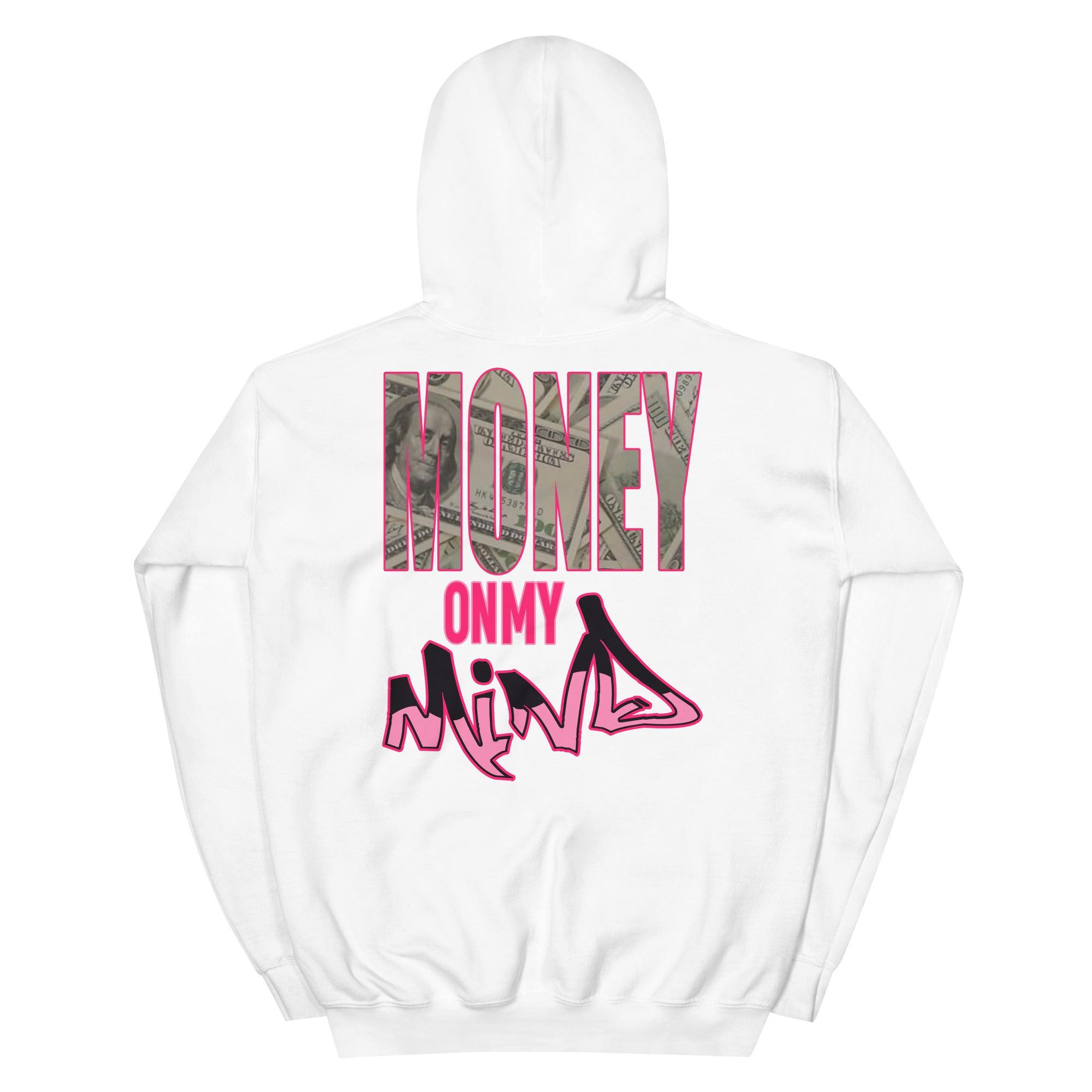 14s Low Shocking Pink Hoodie Money On My Mind