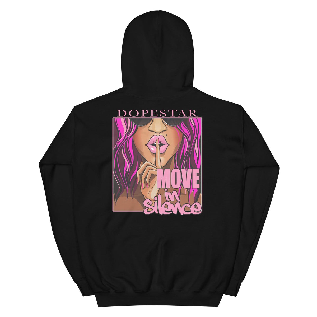 14 Low Shocking Pink Hoodie Move in Silence
