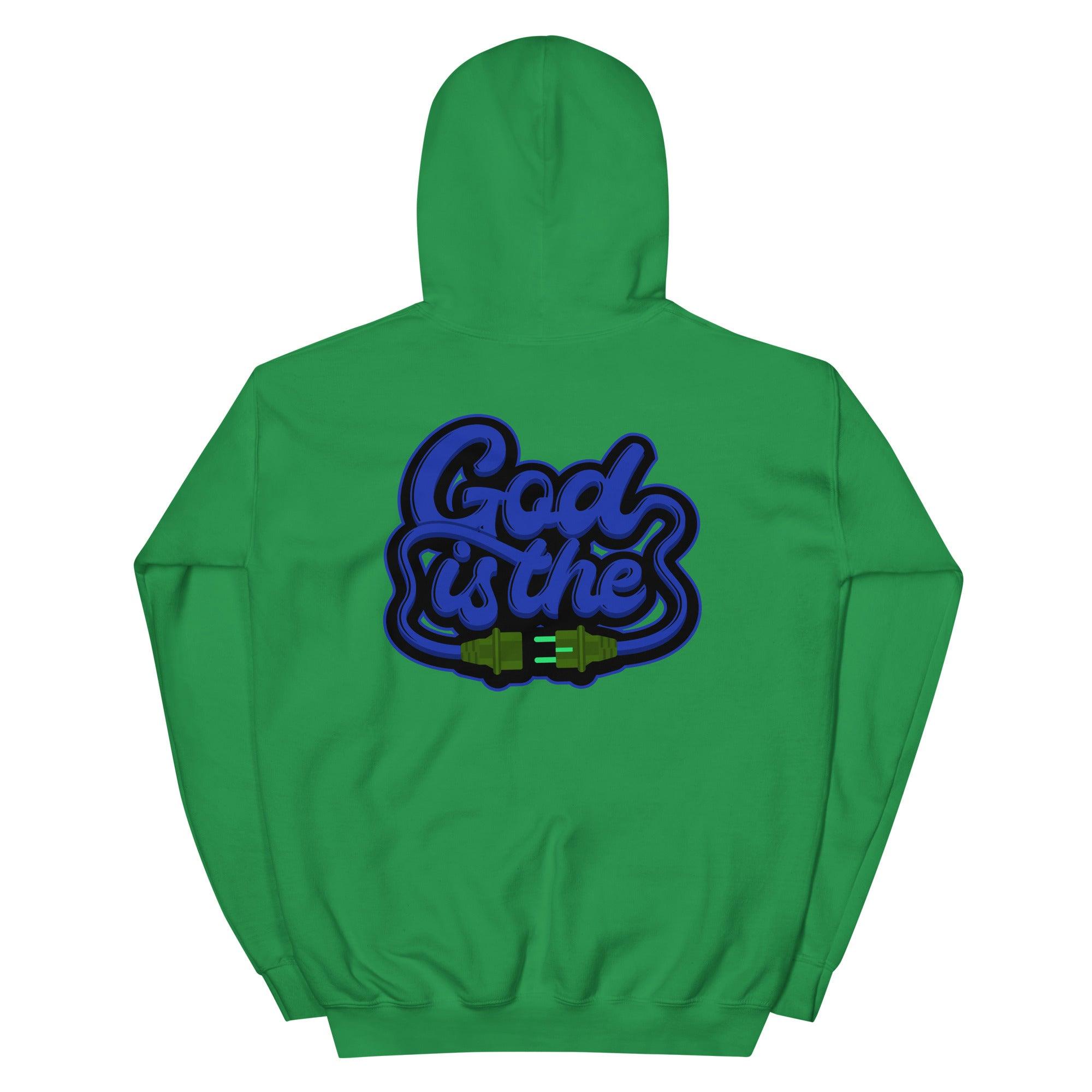 13 Hyper Royal Hoodie God Is