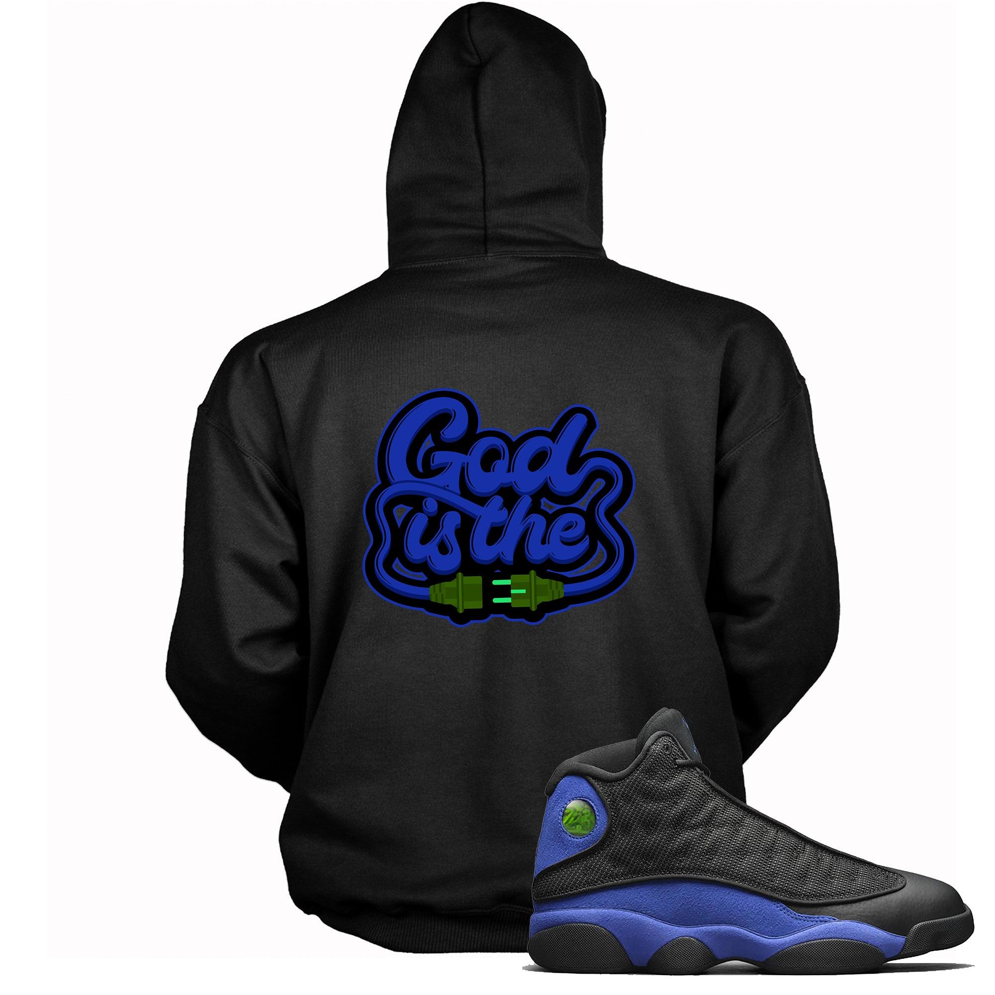 13 Hyper Royal Hoodie God Is