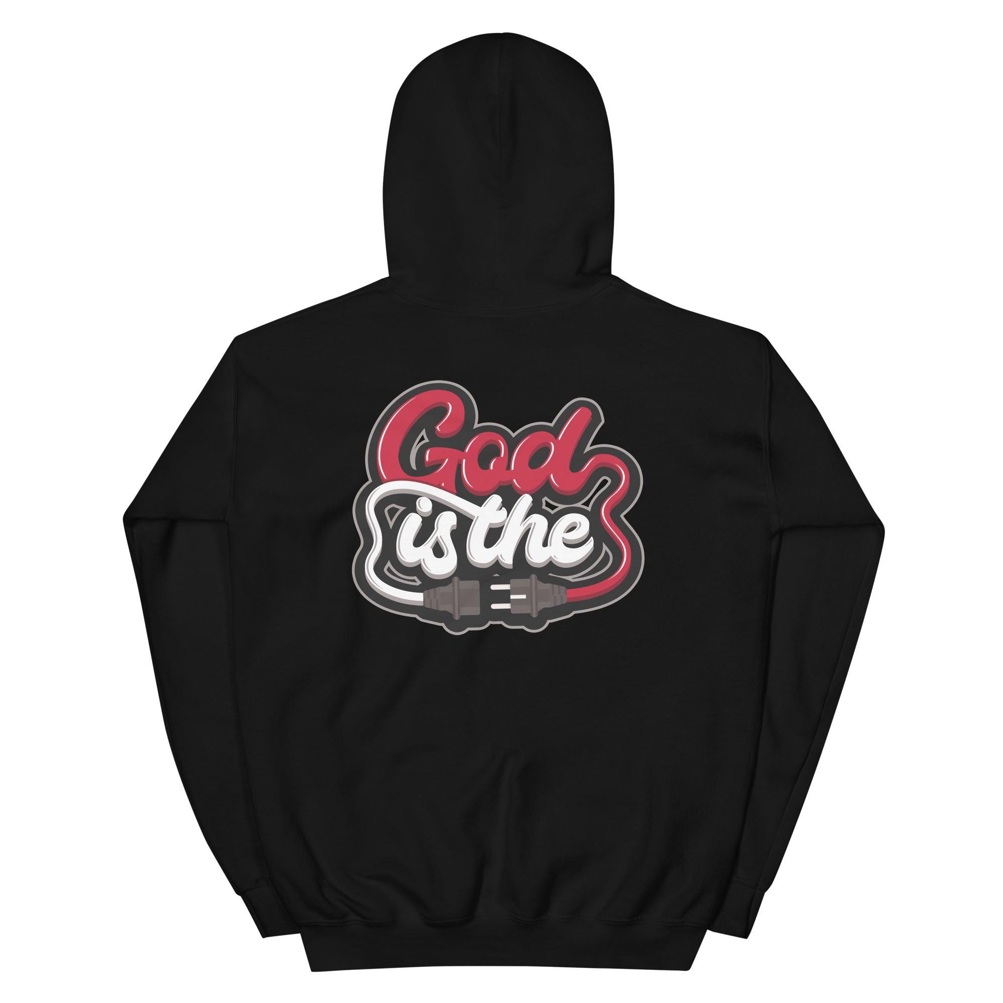 4s Fire Red 2020 Hoodie God Is