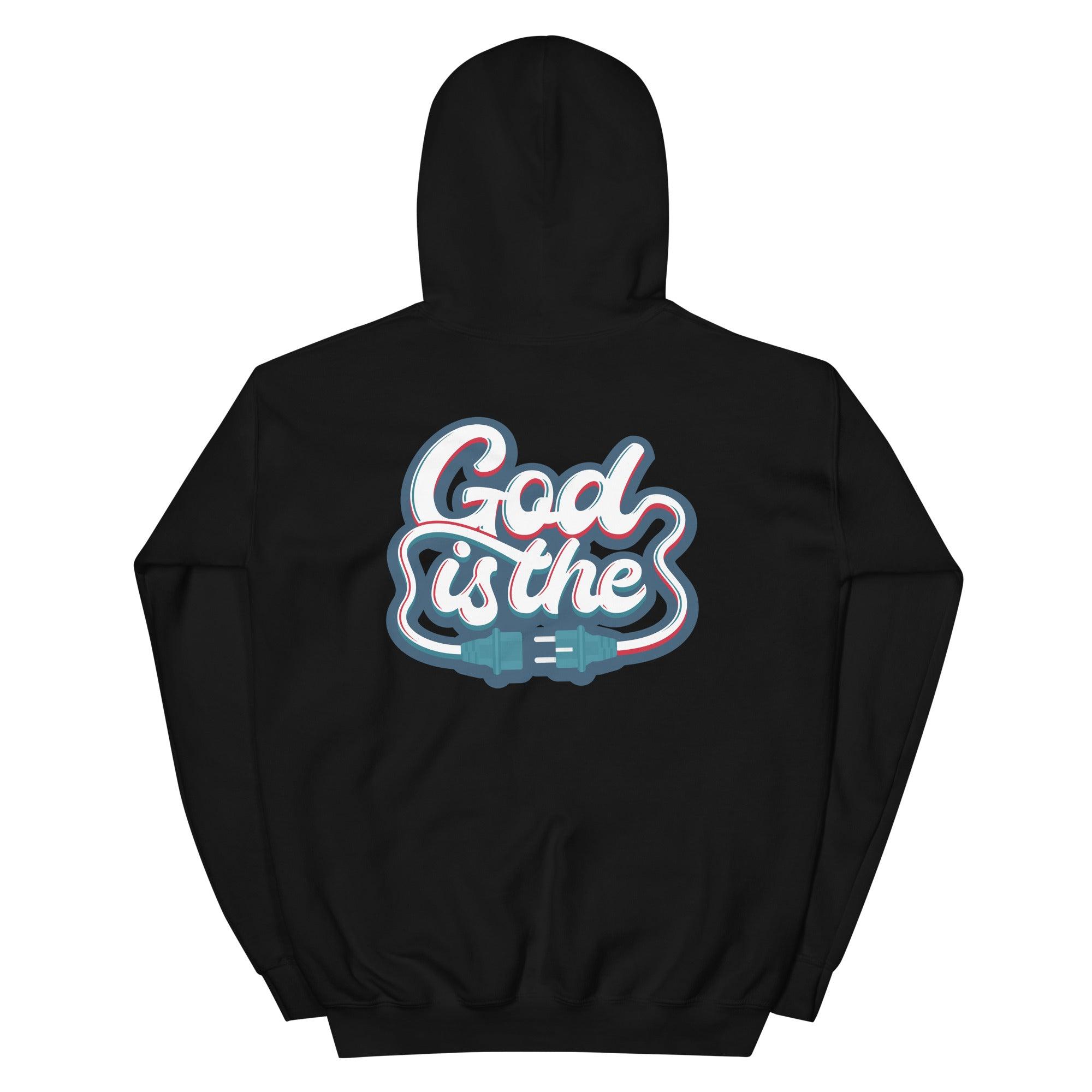 4s Sashiko Deep Ocean Hoodie God Is