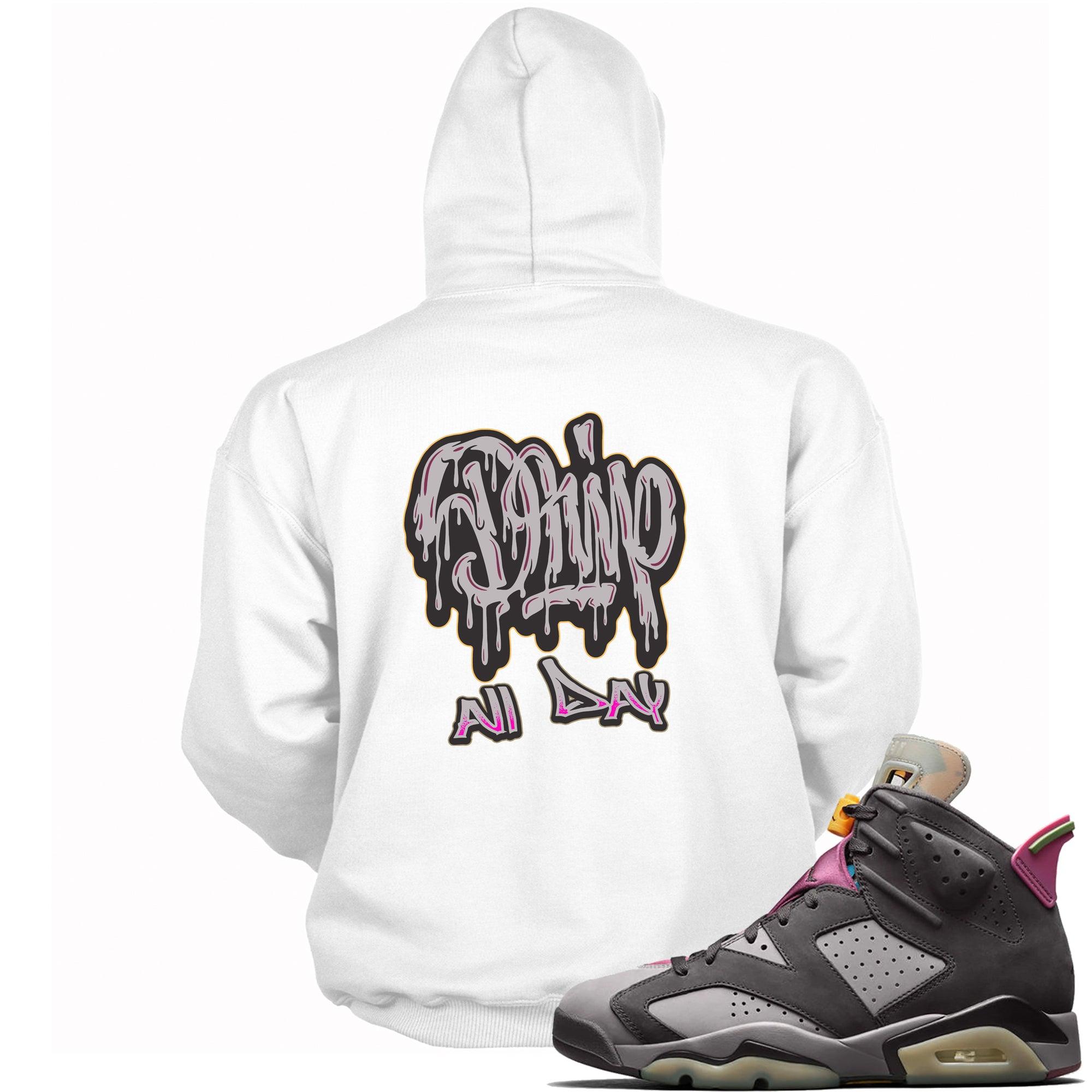 6s Bordeaux Hoodie Drip All Day