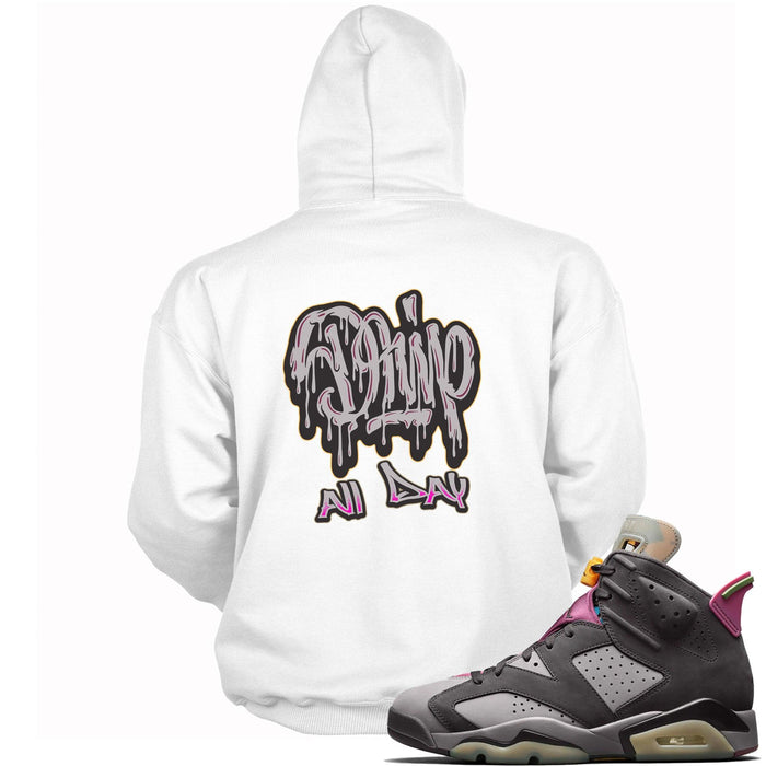 6s Bordeaux Hoodie Drip All Day