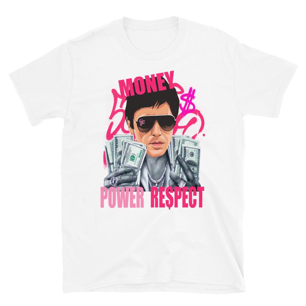14s Low Shocking Pink Shirt Tony Montana