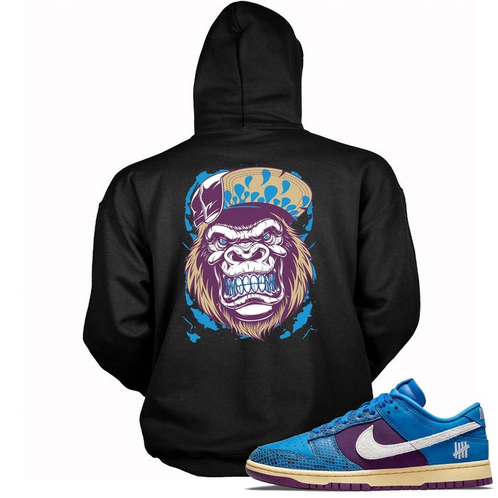 Dunk Low Undefeated 5 On It Dunk vs AF1 Hoodie Gorilla Beast