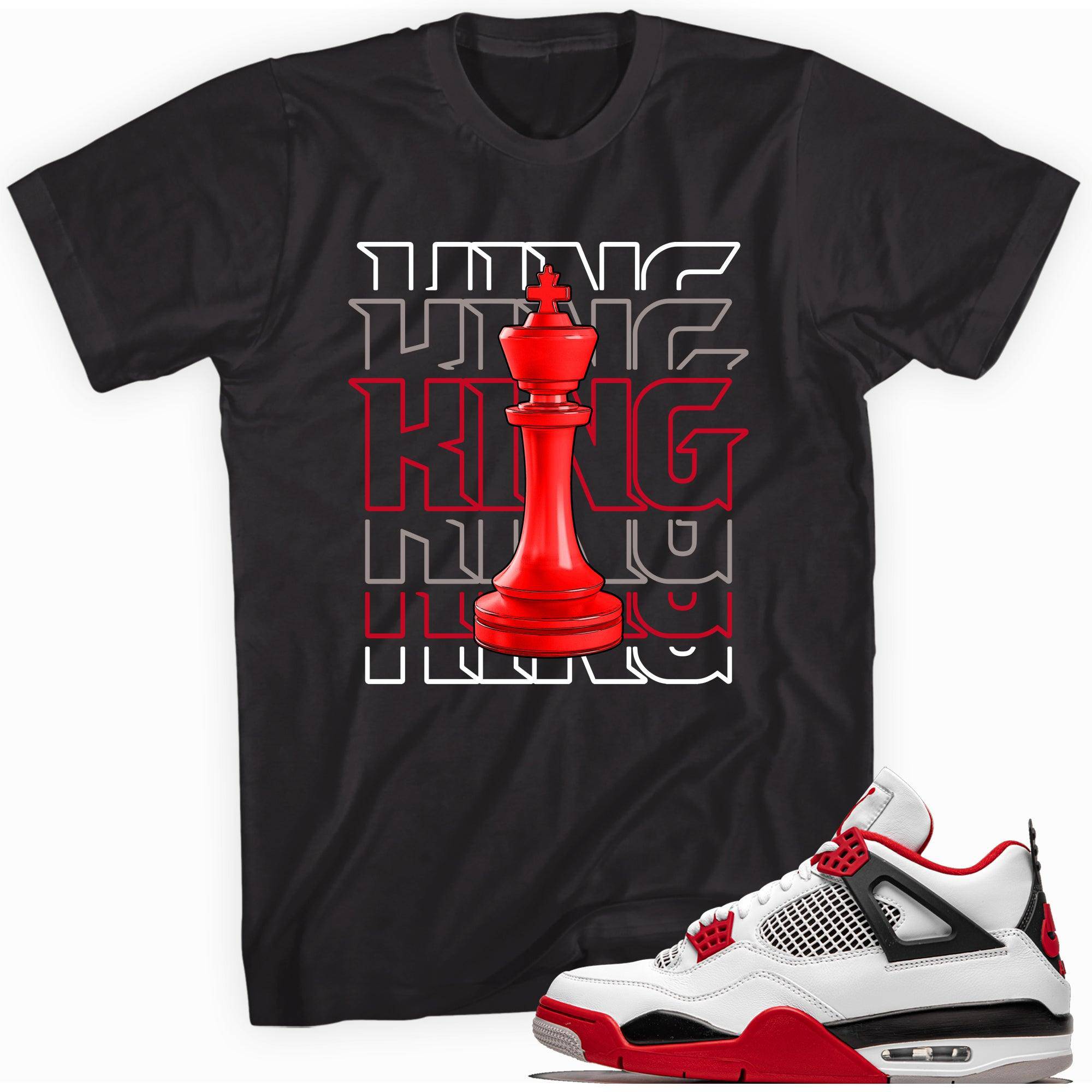 4s Fire Red Shirt King Chess