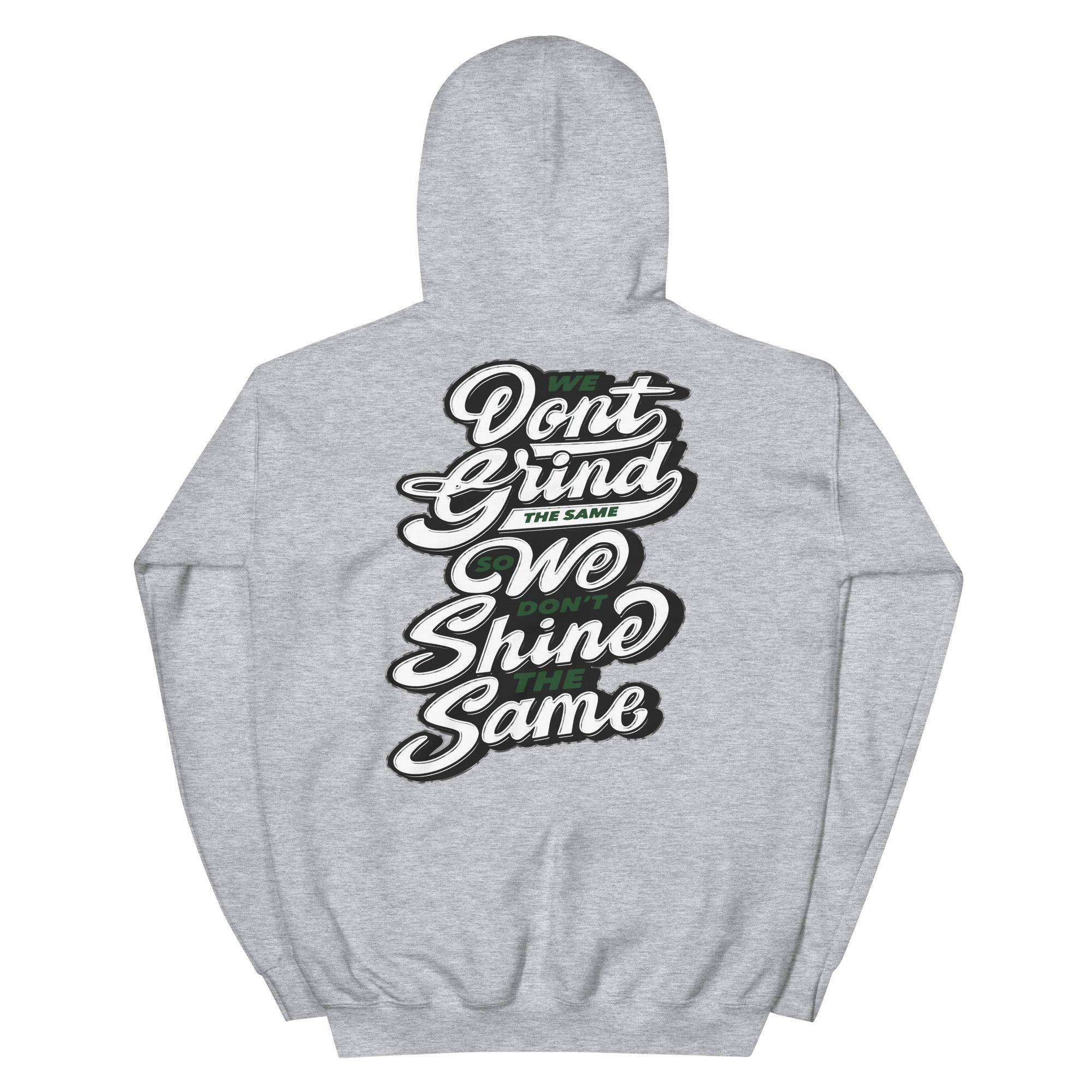 3s Pine Green Hoodie We Grind