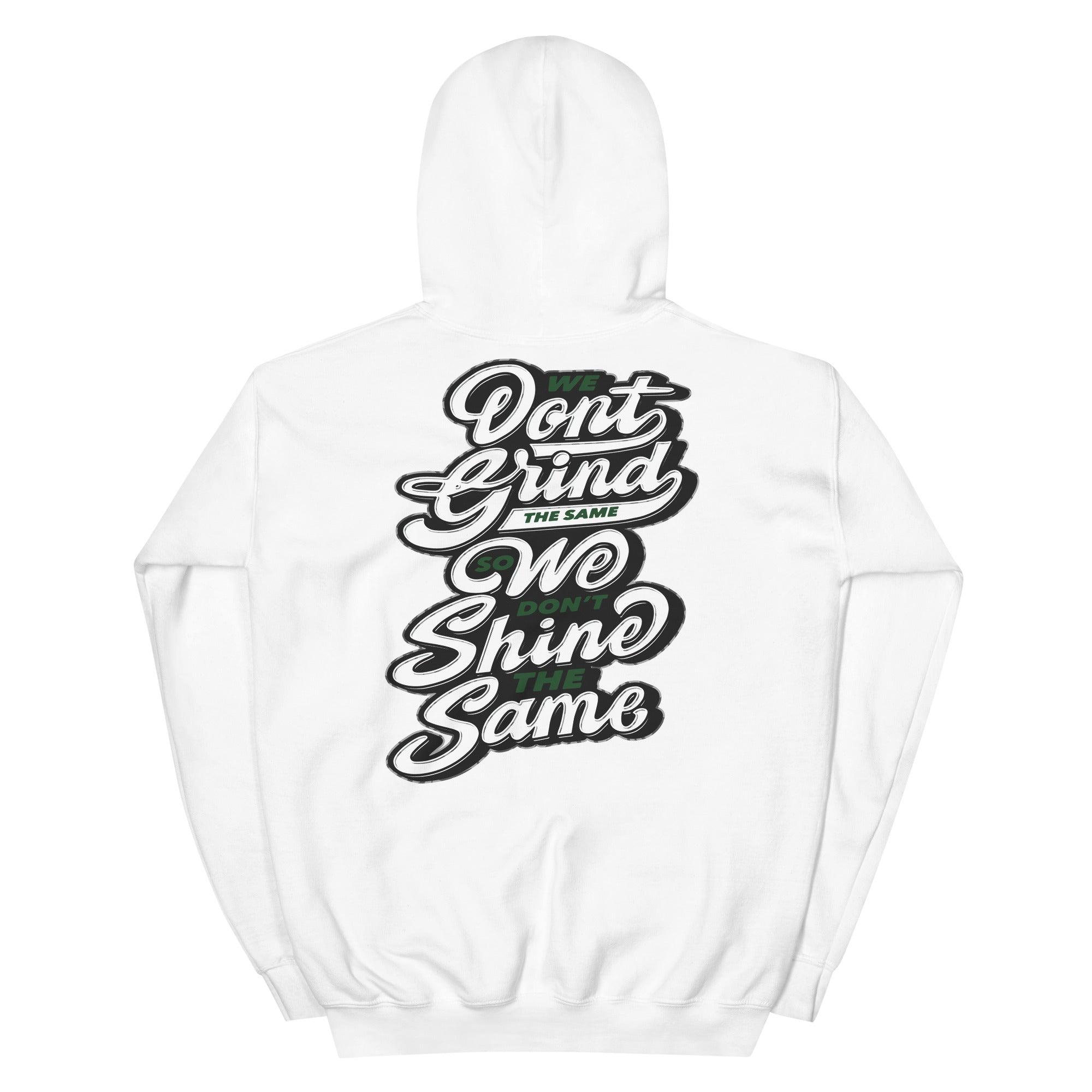 3s Pine Green Hoodie We Grind