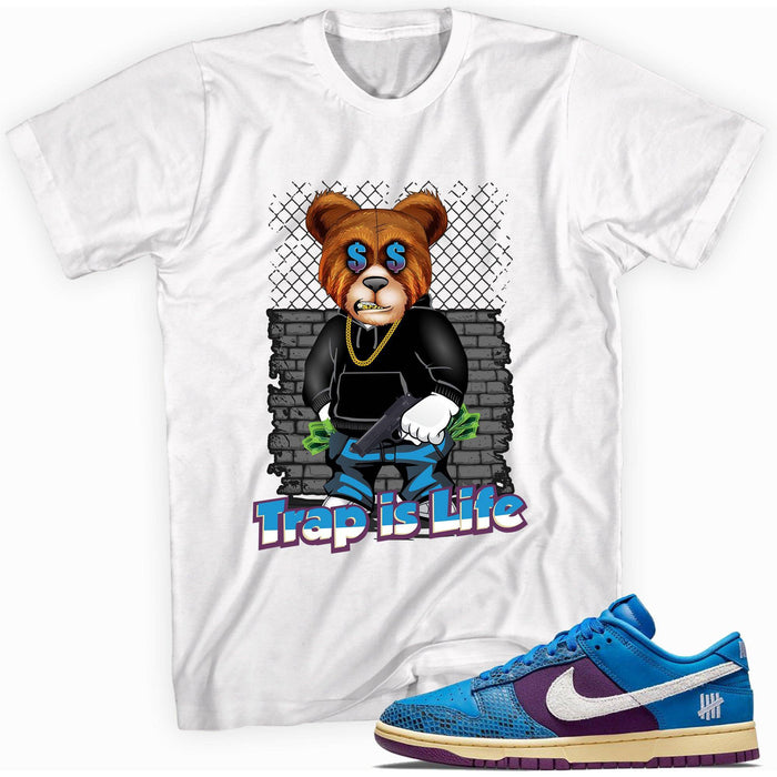 Dunk Low Undefeated 5 On It Dunk vs AF1 Shirt Trap Is Life