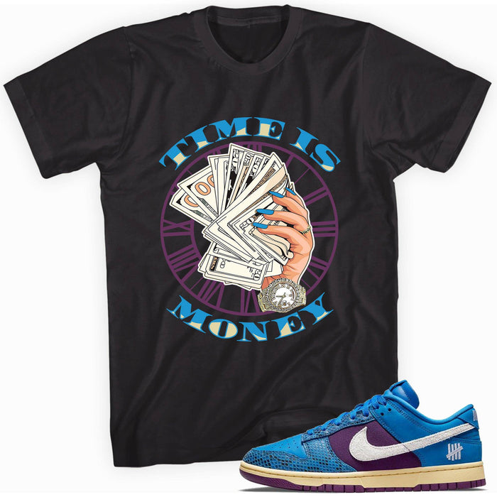 Dunks Low Undefeated 5 On It Dunk vs AF1 Shirt Time Is Money