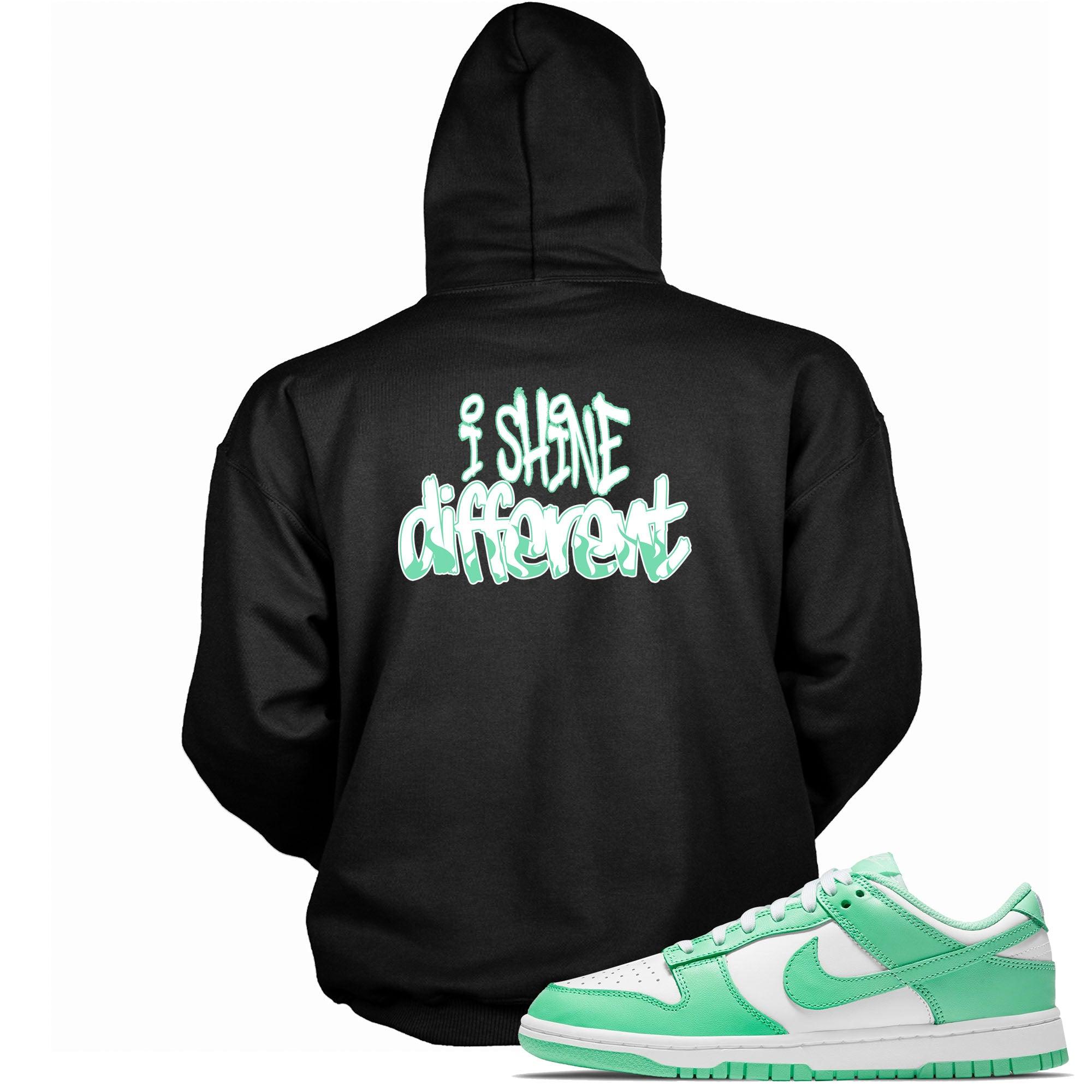 Dunks Low Green Glow Hoodie Shine Different