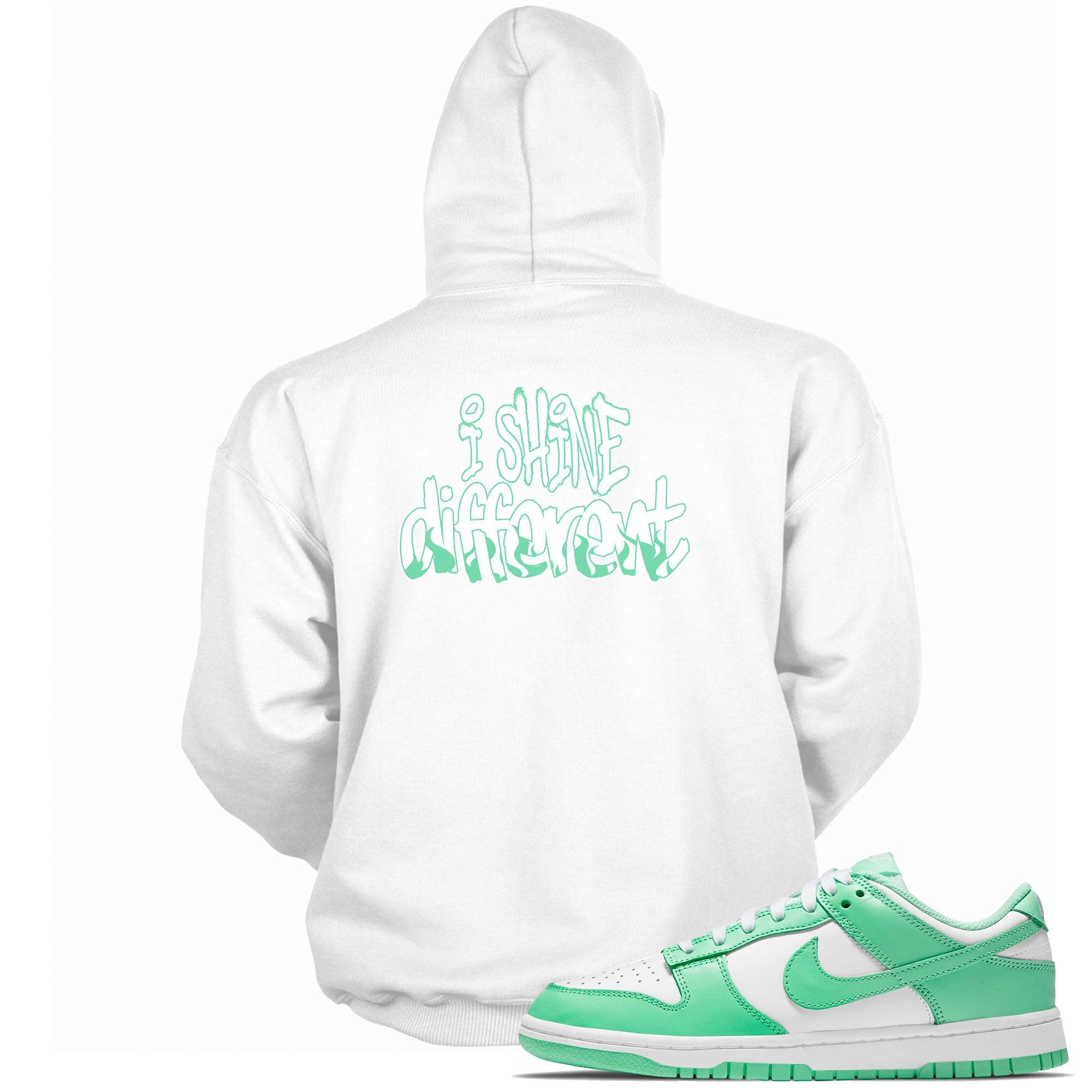 Dunks Low Green Glow Hoodie Shine Different