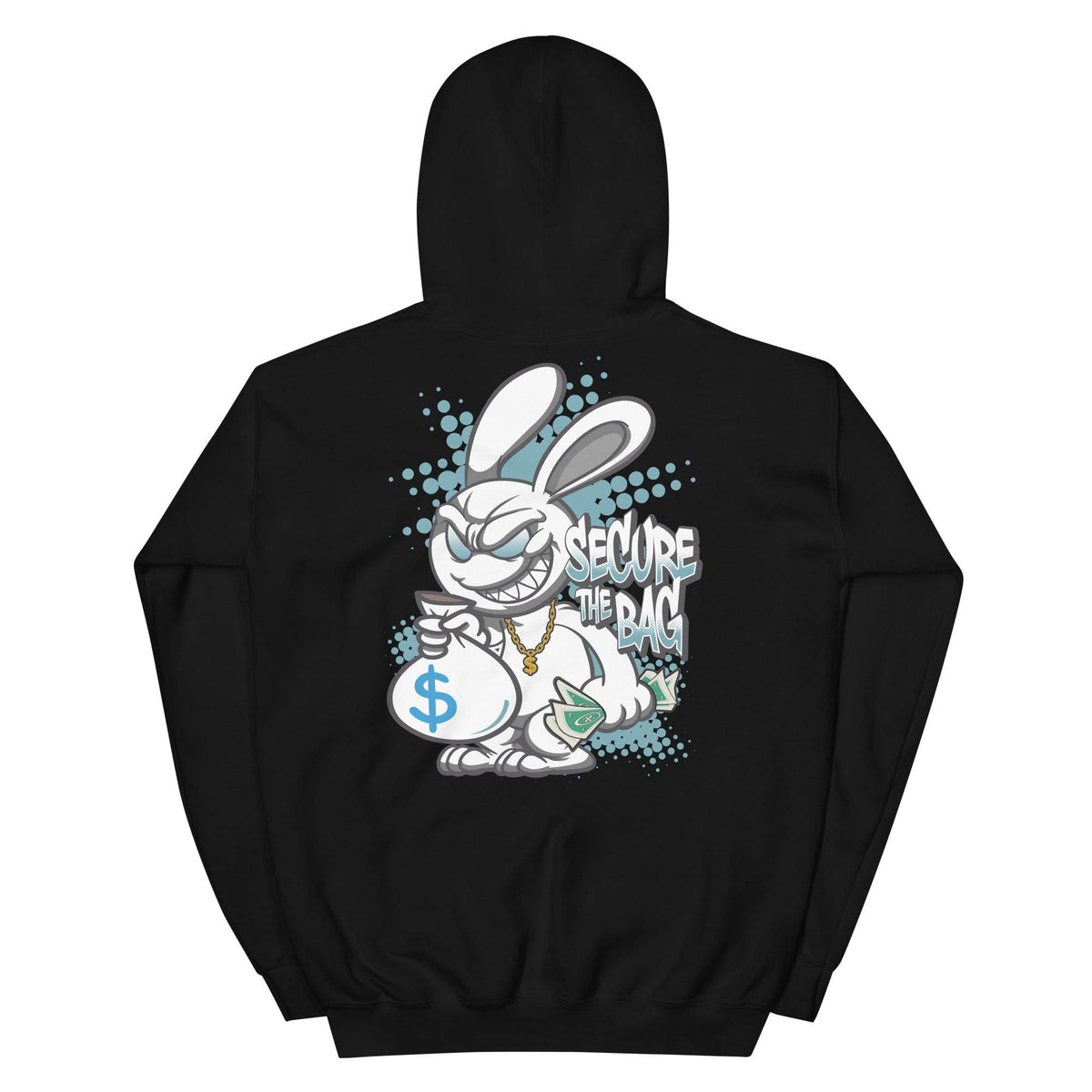 11s Low Legend Blue Hoodie Secure The Bag