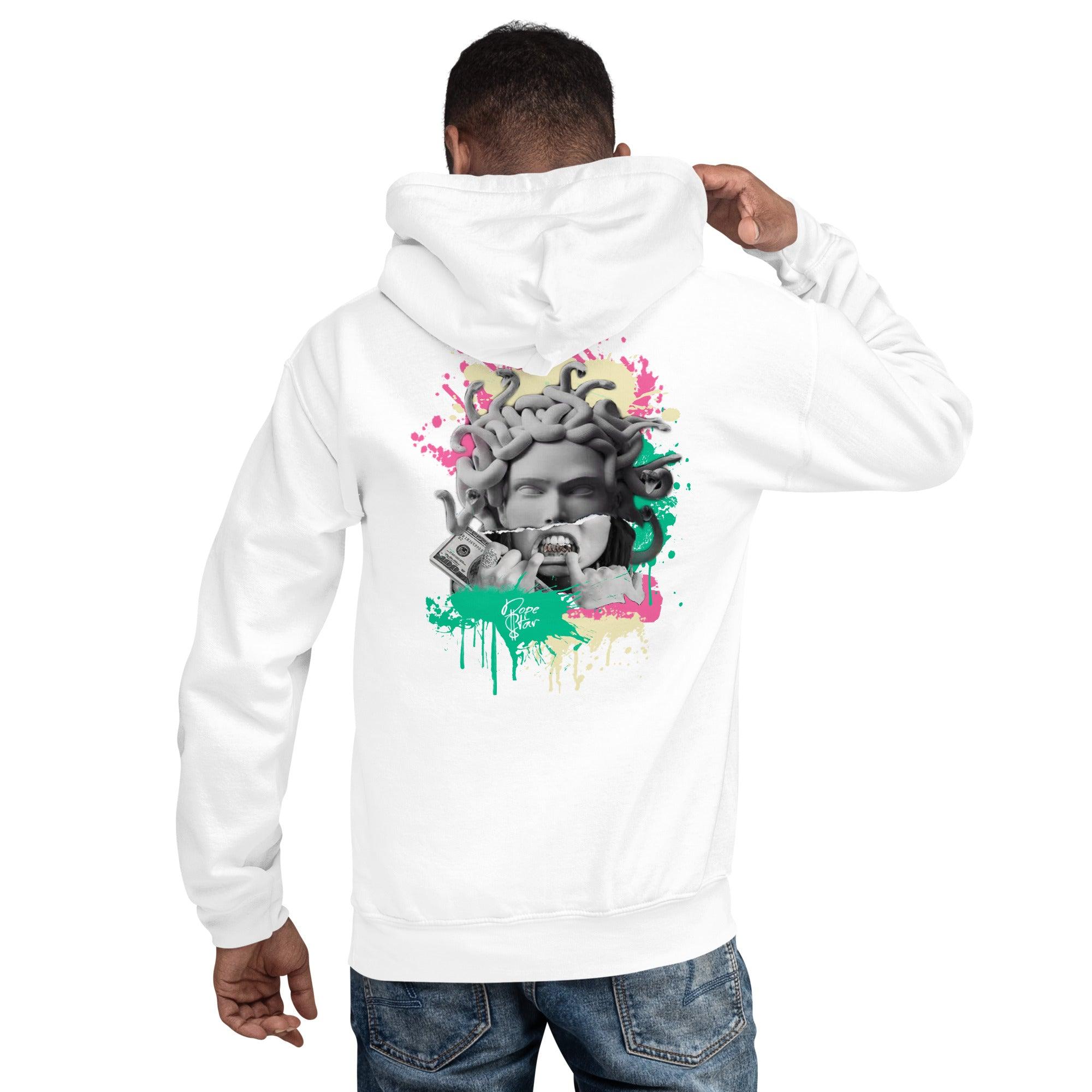 1 Mid Paint Drip (GS) Hoodie Medusa