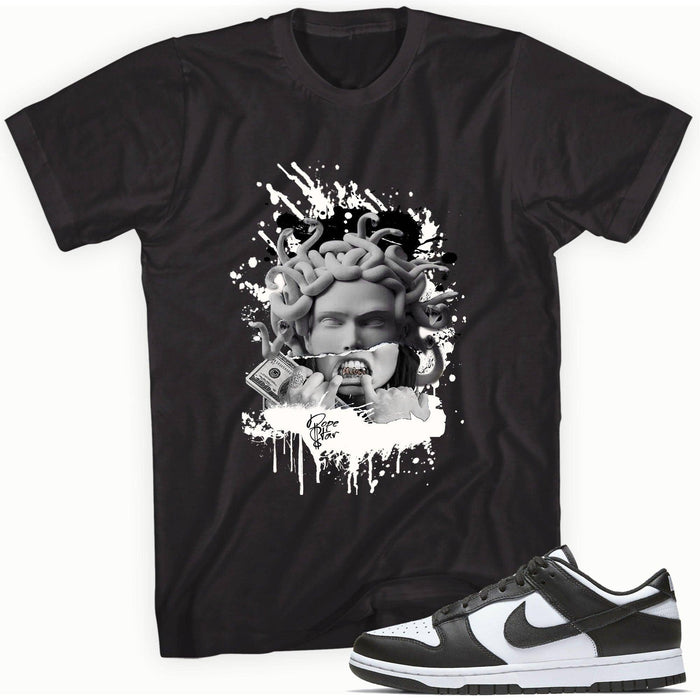 Dunk Low White Black (2021) Shirt Medusa
