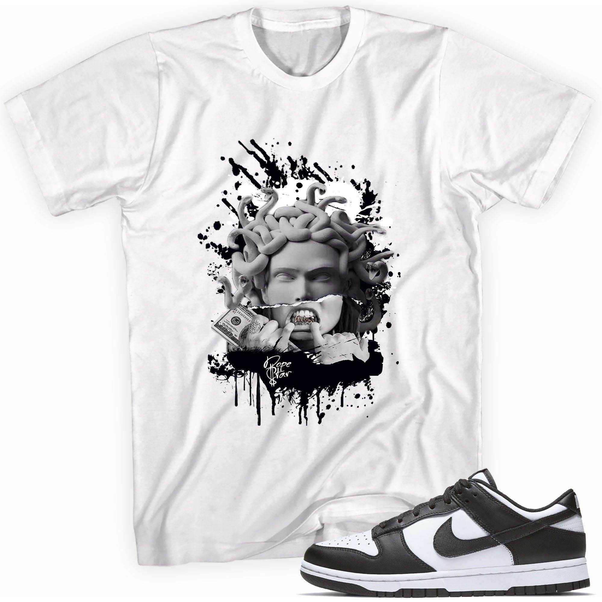 Dunk Low White Black (2021) Shirt Medusa