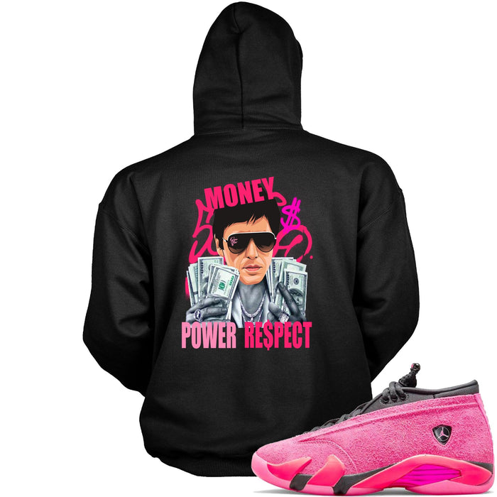 14 Low Shocking Pink Hoodie Tony Montana