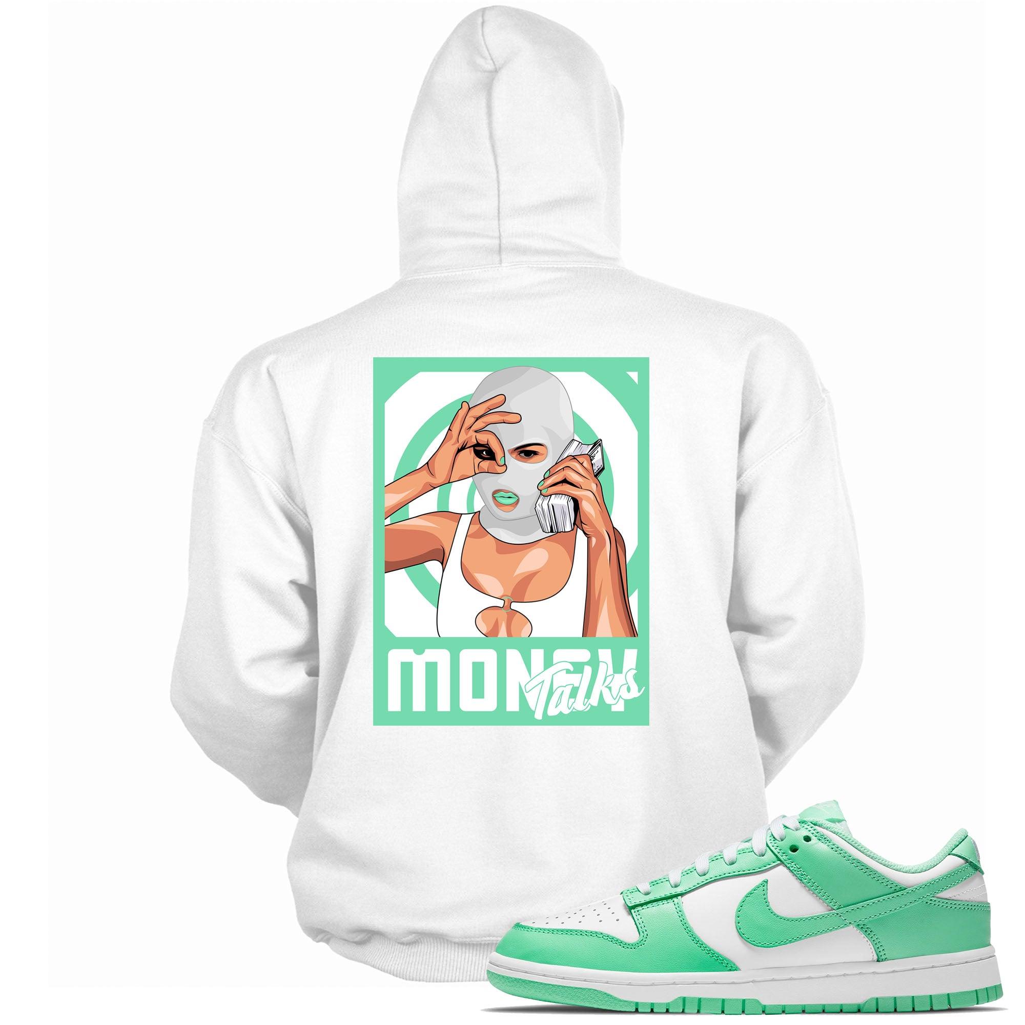 Dunk Low Green Glow Hoodie Money Talks