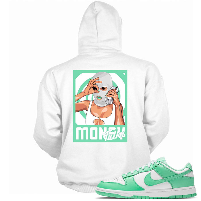 Dunk Low Green Glow Hoodie Money Talks