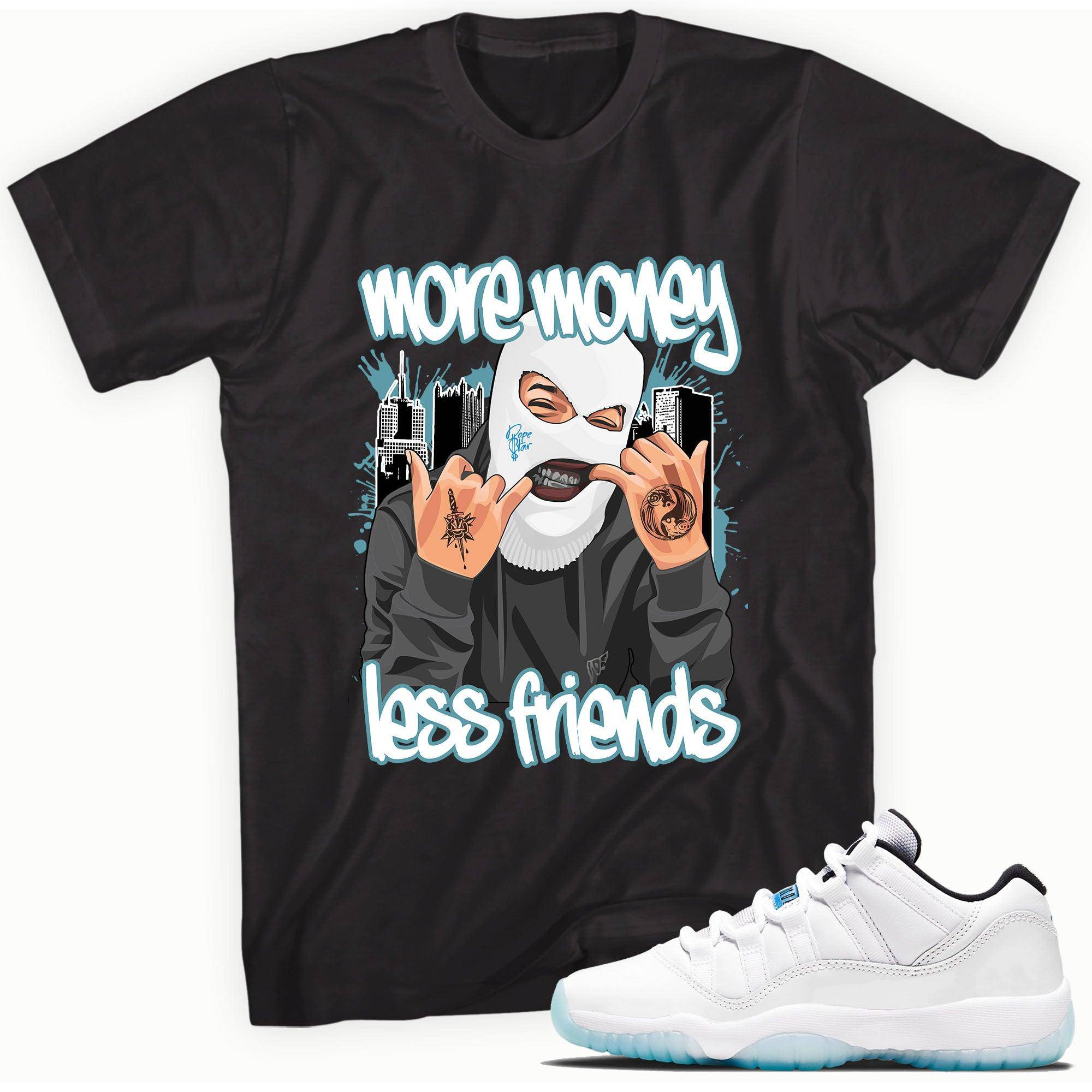 11 Low Legend Blue Shirt More Money Less Friends