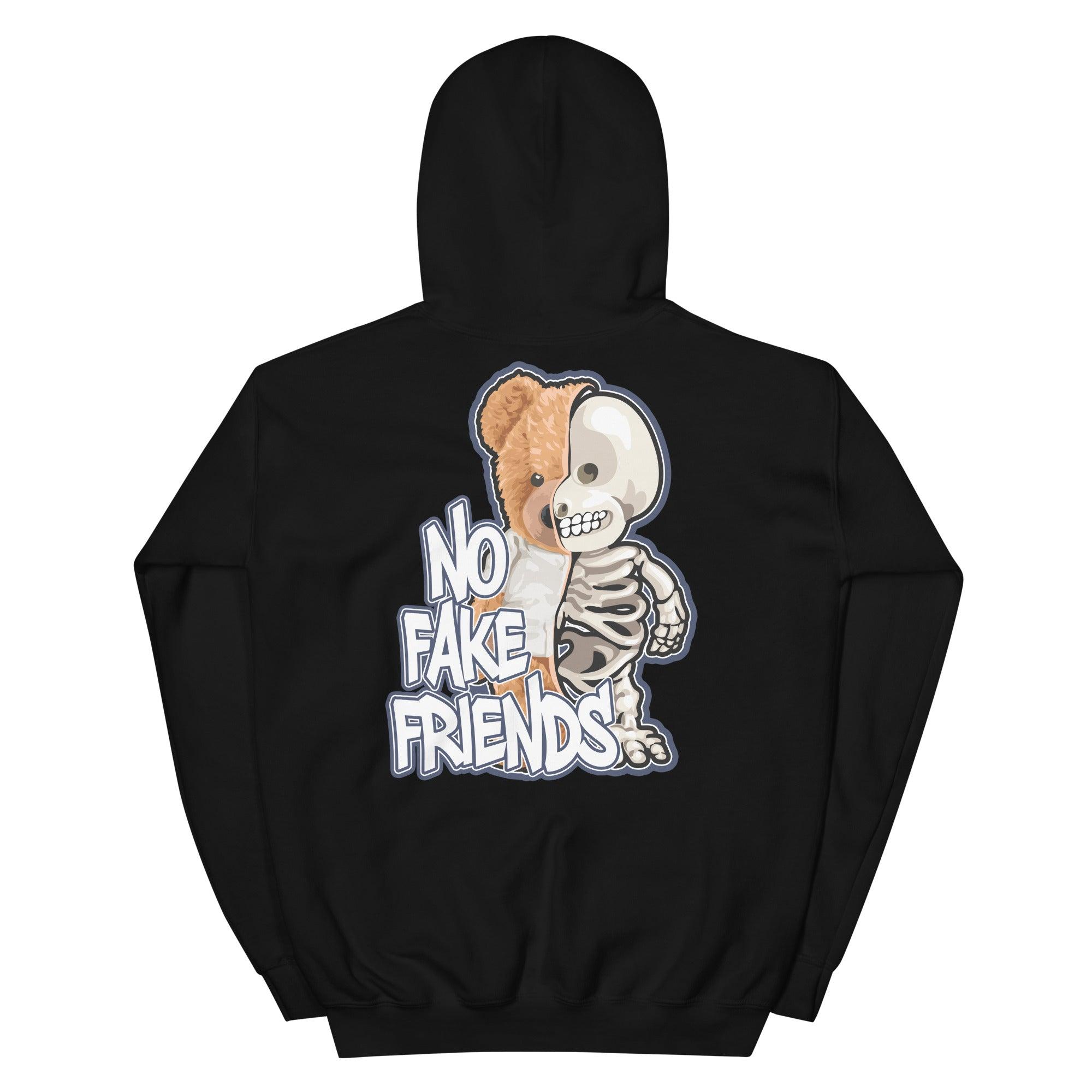 Dunk High Championship Navy Hoodie No Fake Friends