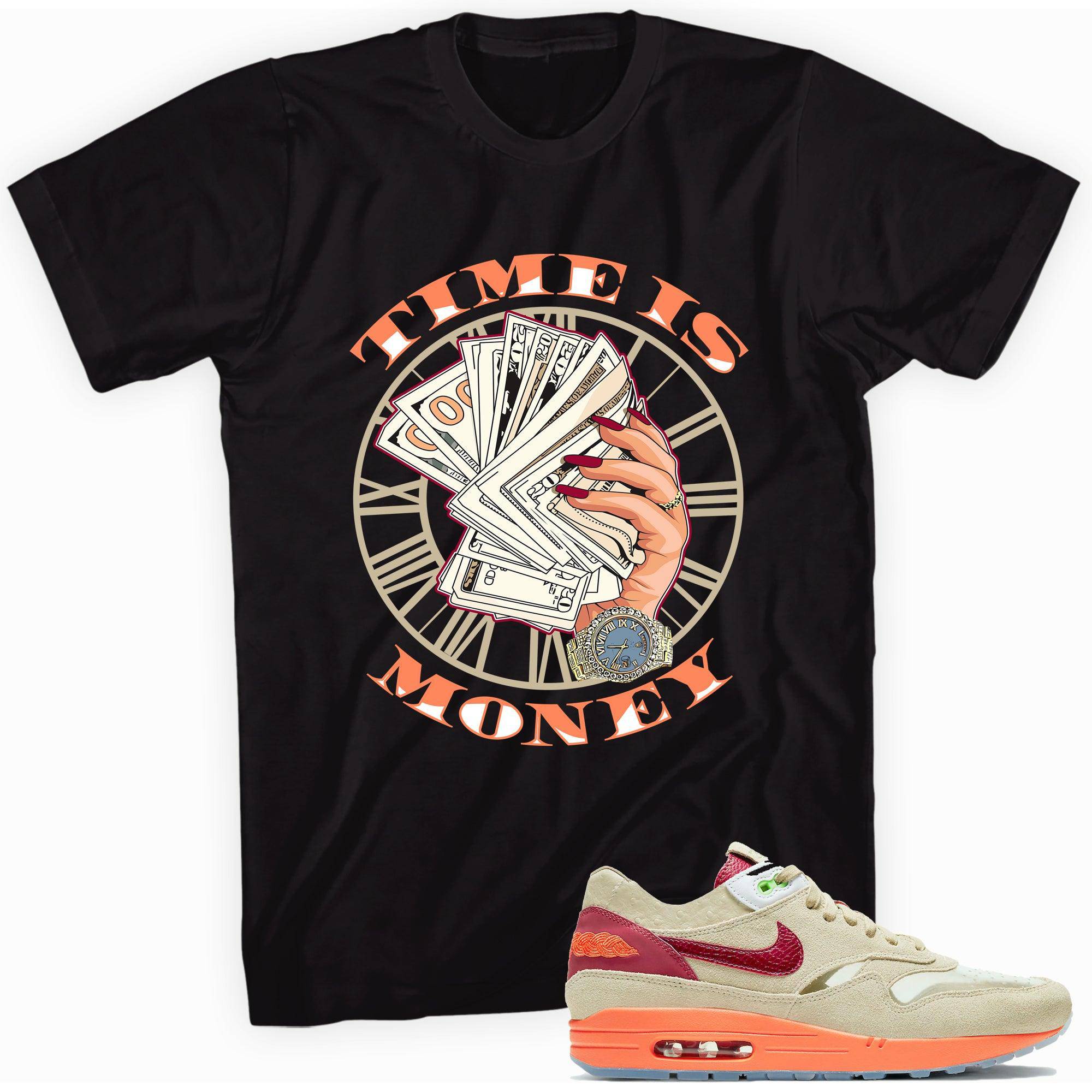 Air Max 1 Clot Kiss of Death (2021) Shirt Time Is Money