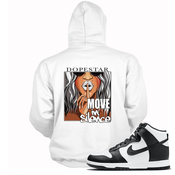 Dunk High Panda 2021 Hoodie Move In Silence