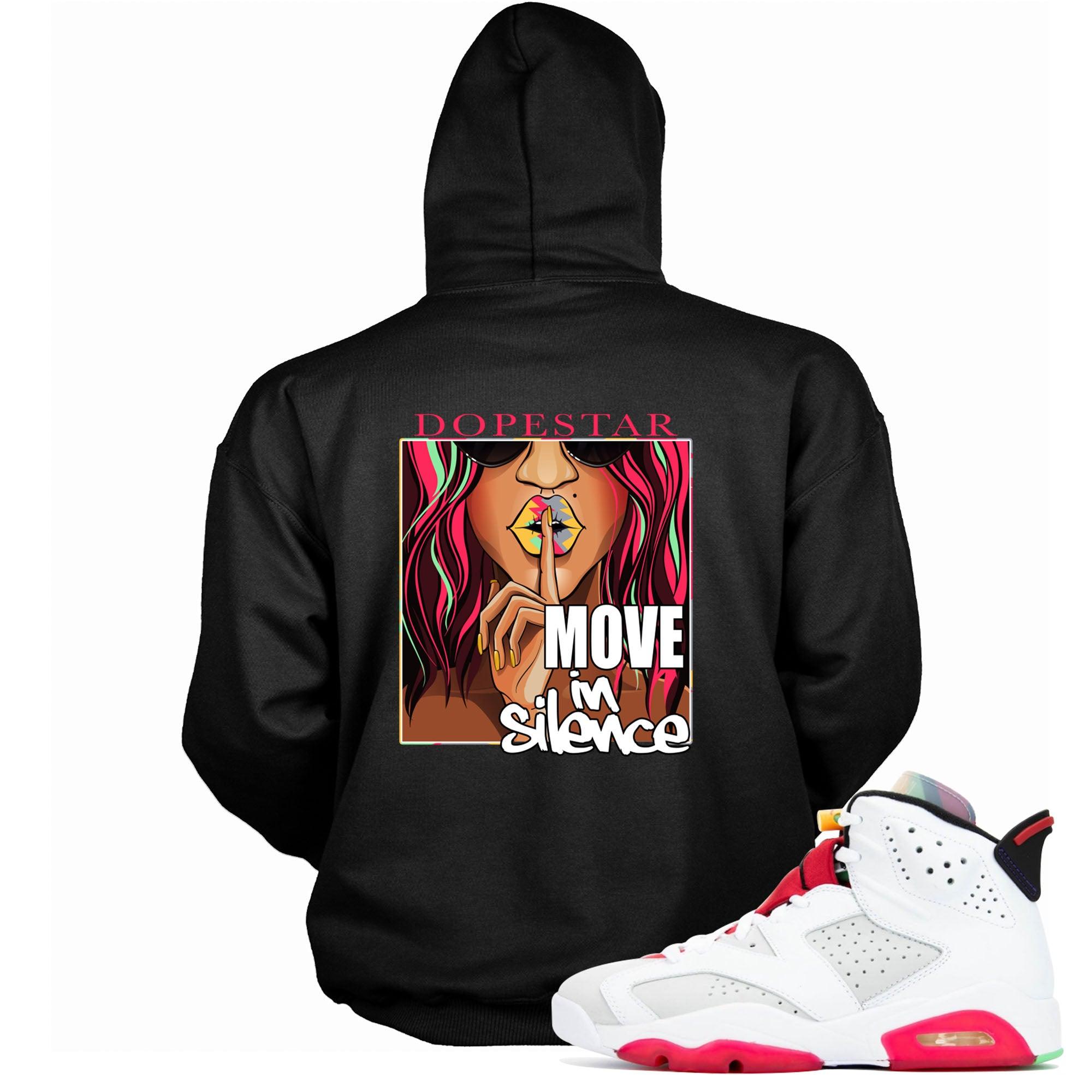 6 Hare Hoodie Move In Silence