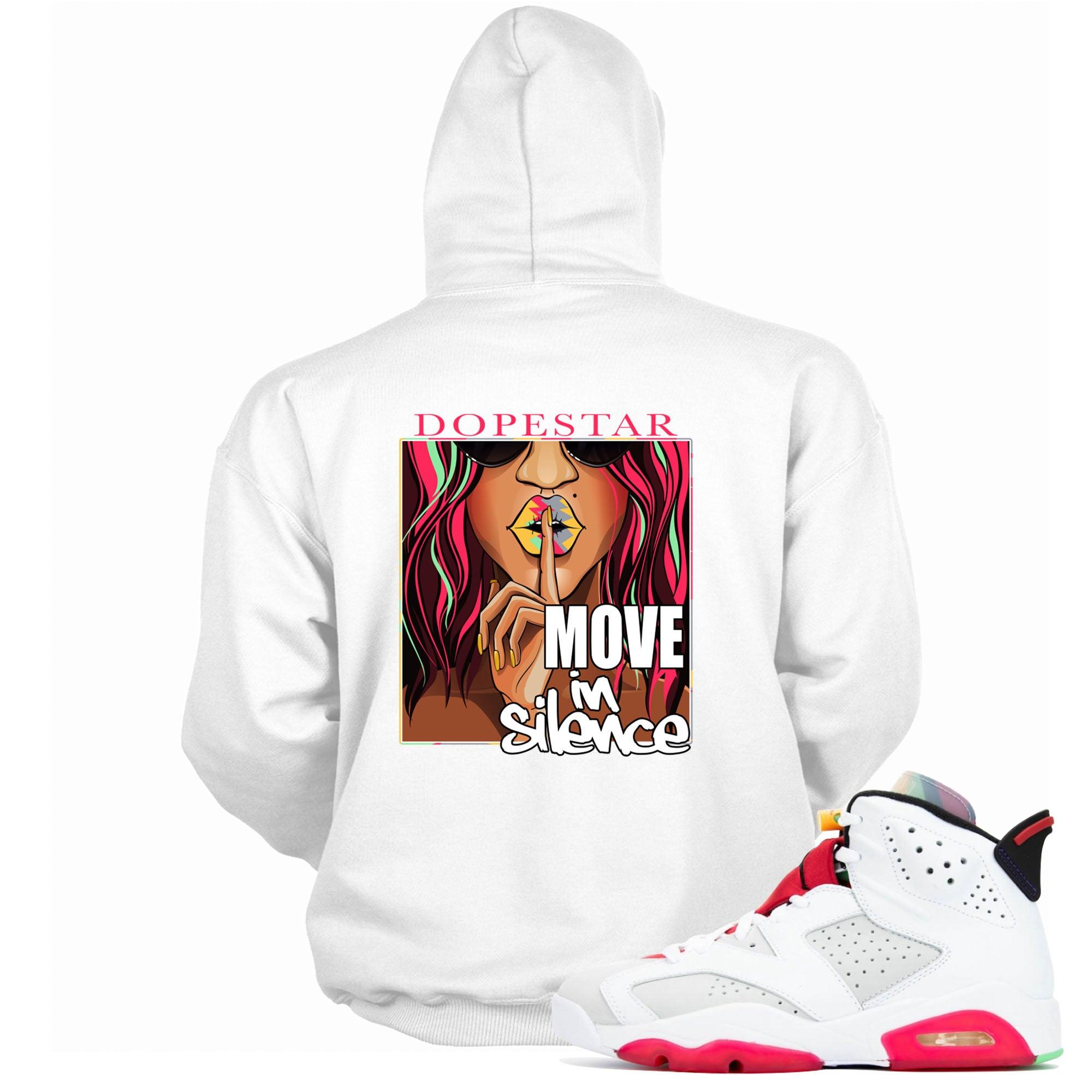 6 Hare Hoodie Move In Silence