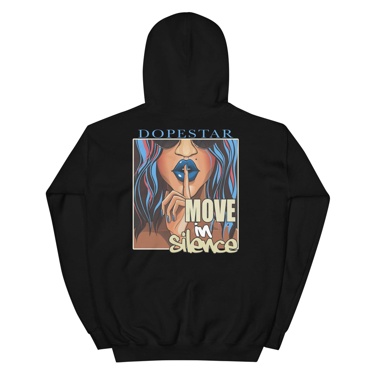 4 Union Off Noir Hoodie Move In Silence