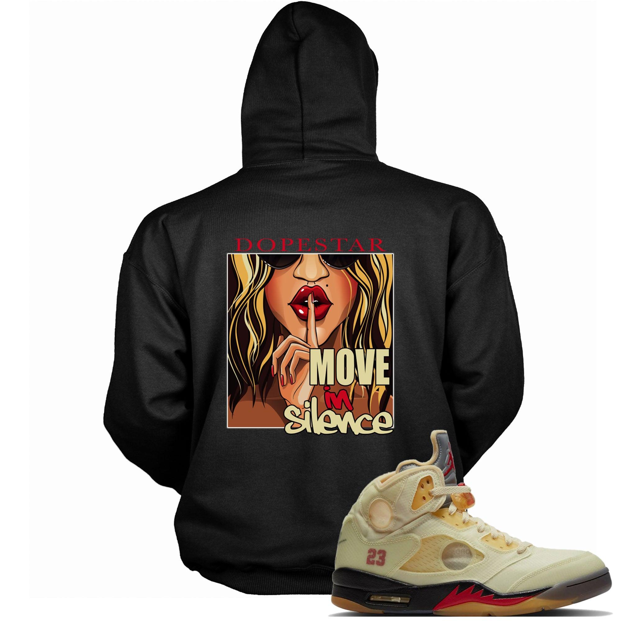 5 Off White Sail Hoodie Move In Silence