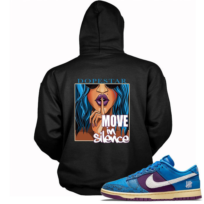 Dunk Low Undefeated 5 On It Dunk vs AF1 Hoodie Move In Silence