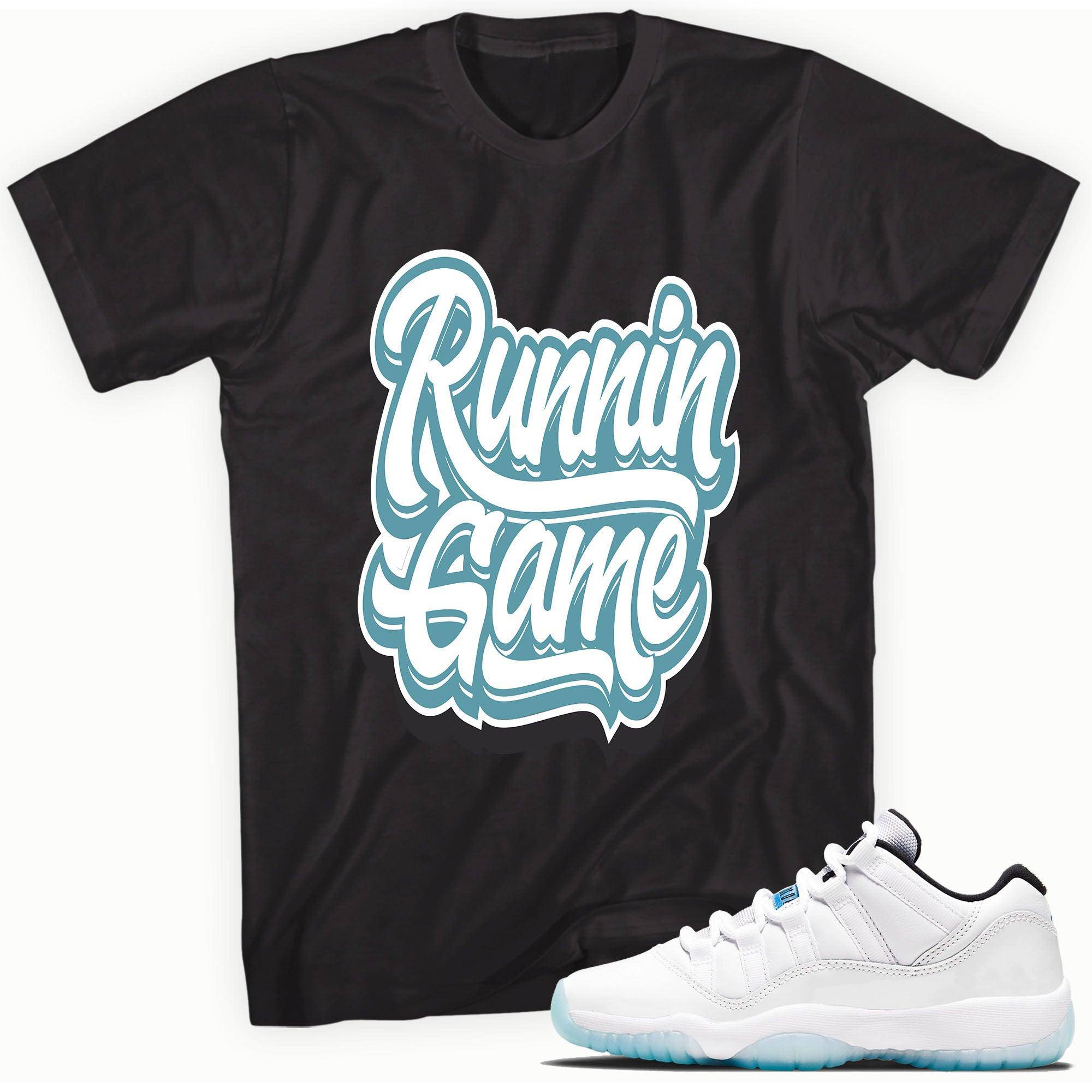11 Low Legend Blue Shirt Runnin Game