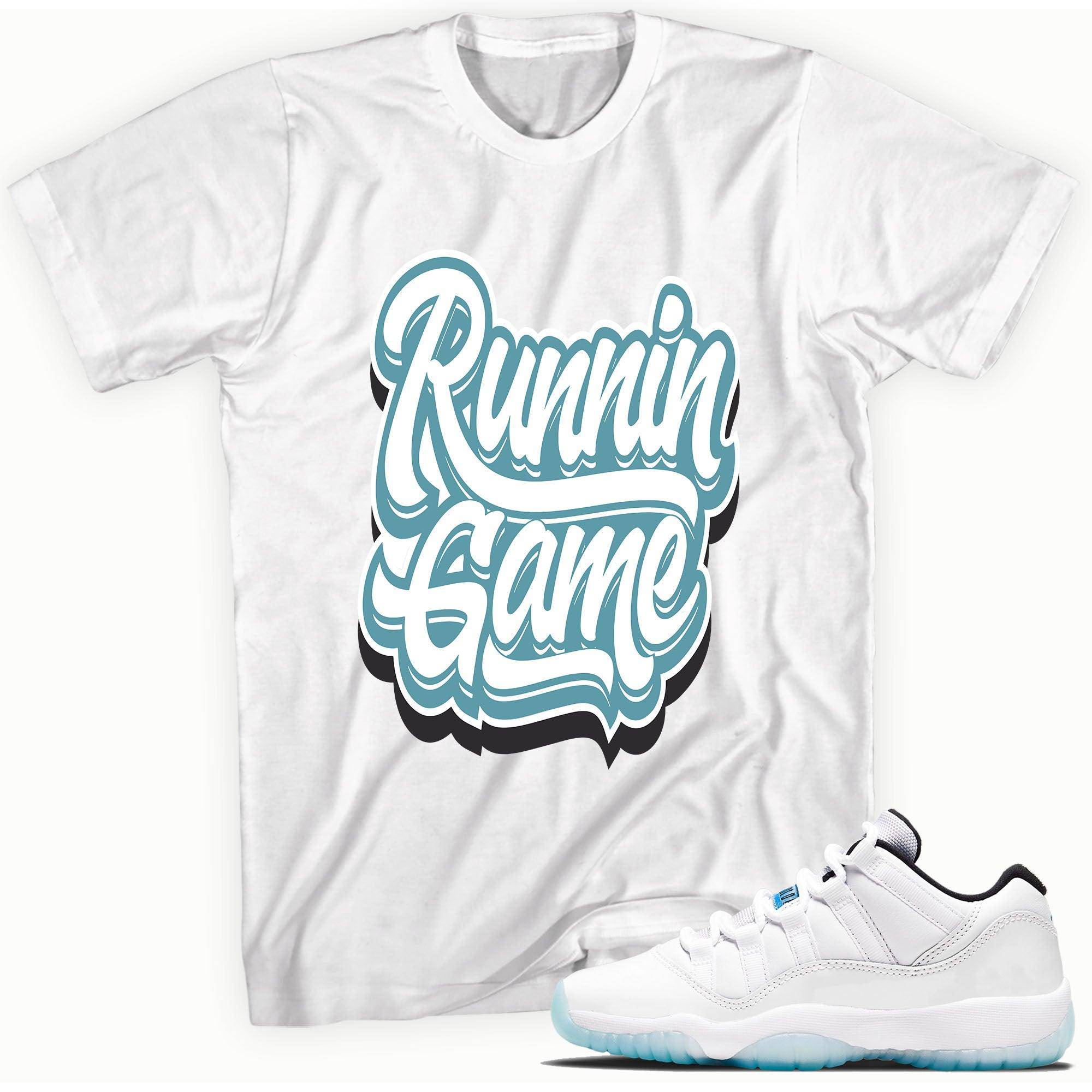 11 Low Legend Blue Shirt Runnin Game