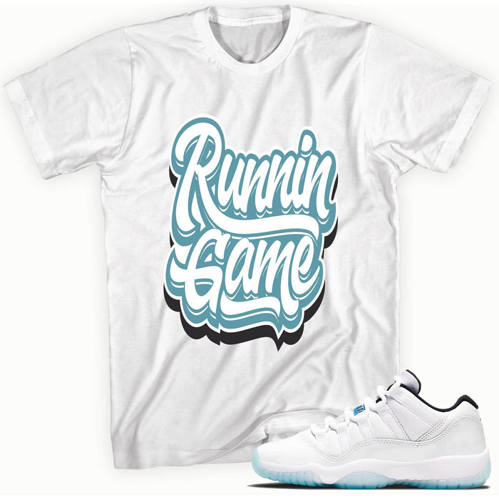 11 Low Legend Blue Shirt Runnin Game