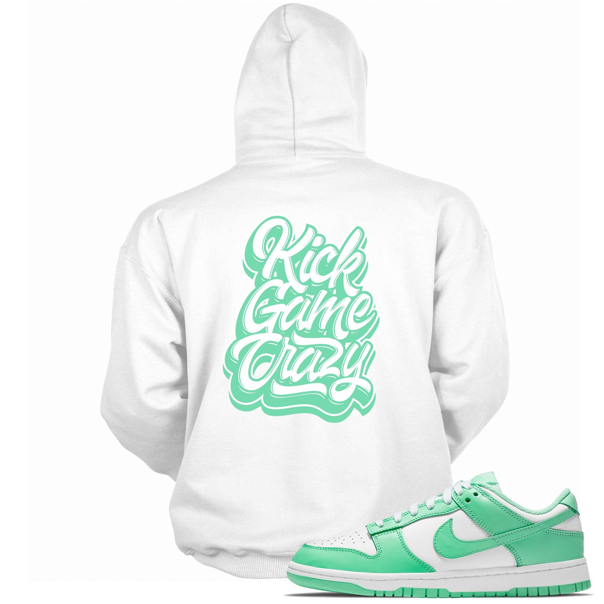 Dunk Low Green Glow Hoodie Kick Game Crazy