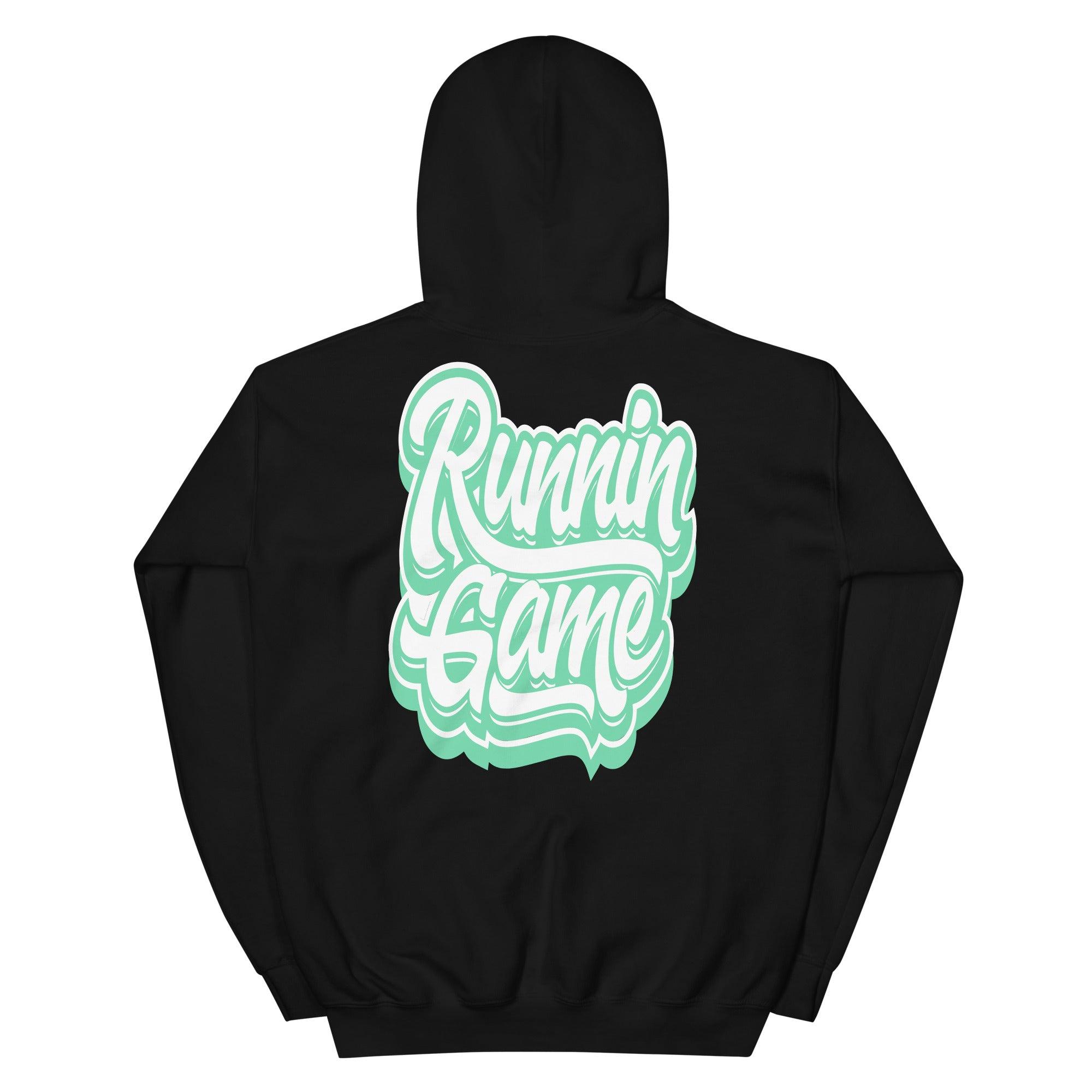 Dunk Low Green Glow Hoodie Runnin Game