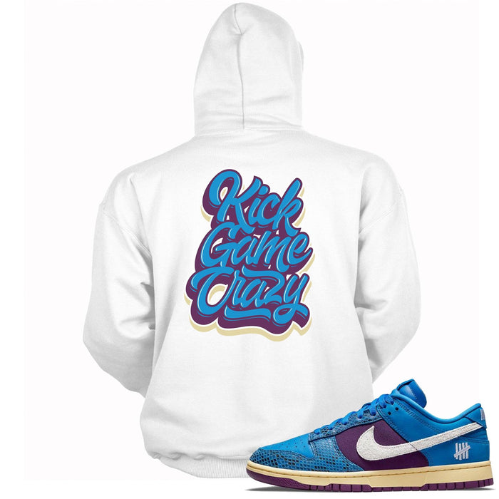 Dunk Low Undefeated 5 On It Dunk vs AF1 Hoodie Kick Game Crazy