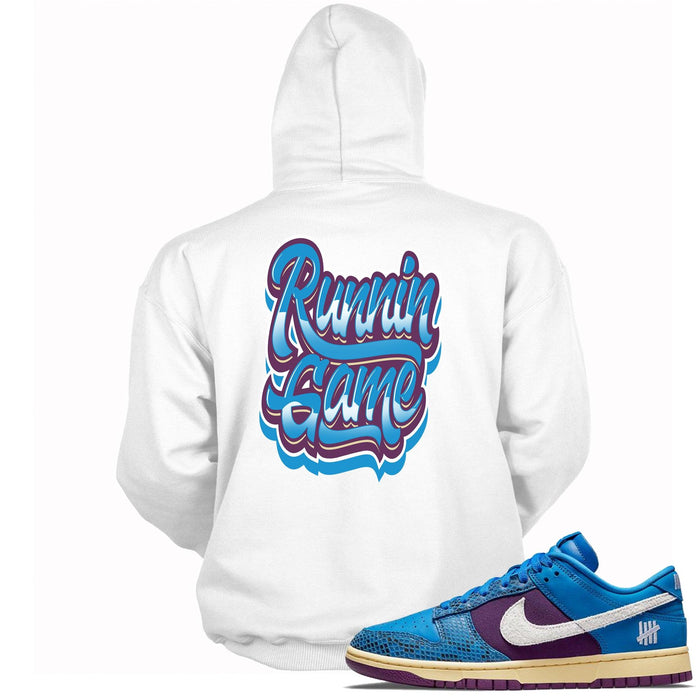 Dunk Low Undefeated 5 On It Dunk vs AF1 Hoodie Runnin Game