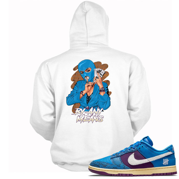 Dunk Low Undefeated 5 On It Dunk vs AF1 Hoodie By Any Means